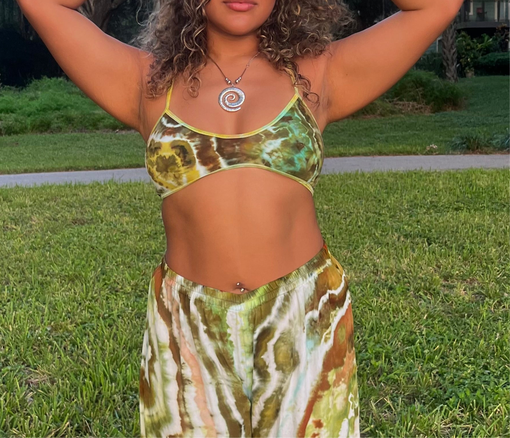 Earth Palazzo Top (ᴍᴀᴅᴇ ᴛᴏ ᴏʀᴅᴇʀ)