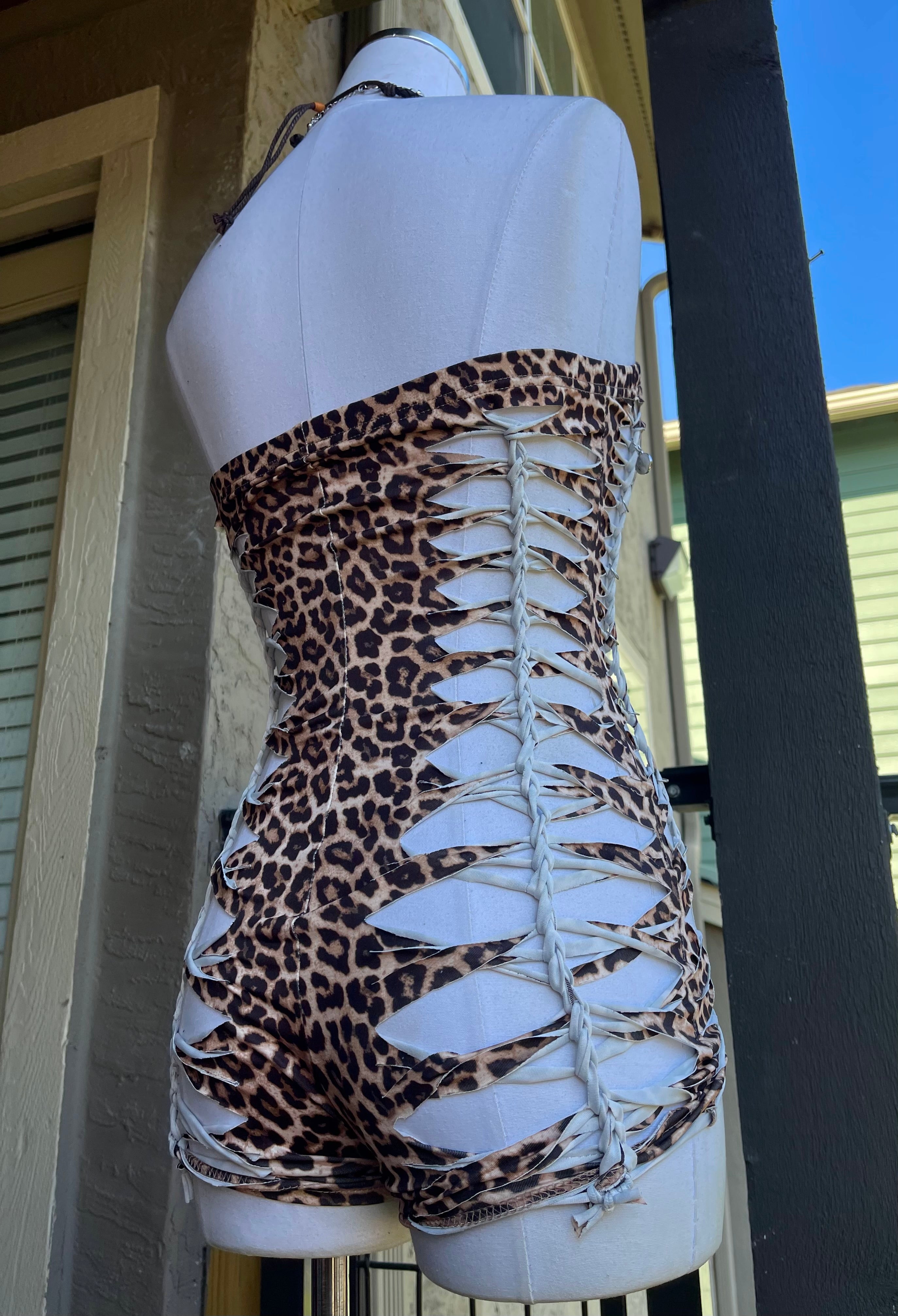 Wild Cheetah Tube Romper (ᴍᴀᴅᴇ ᴛᴏ ᴏʀᴅᴇʀ)