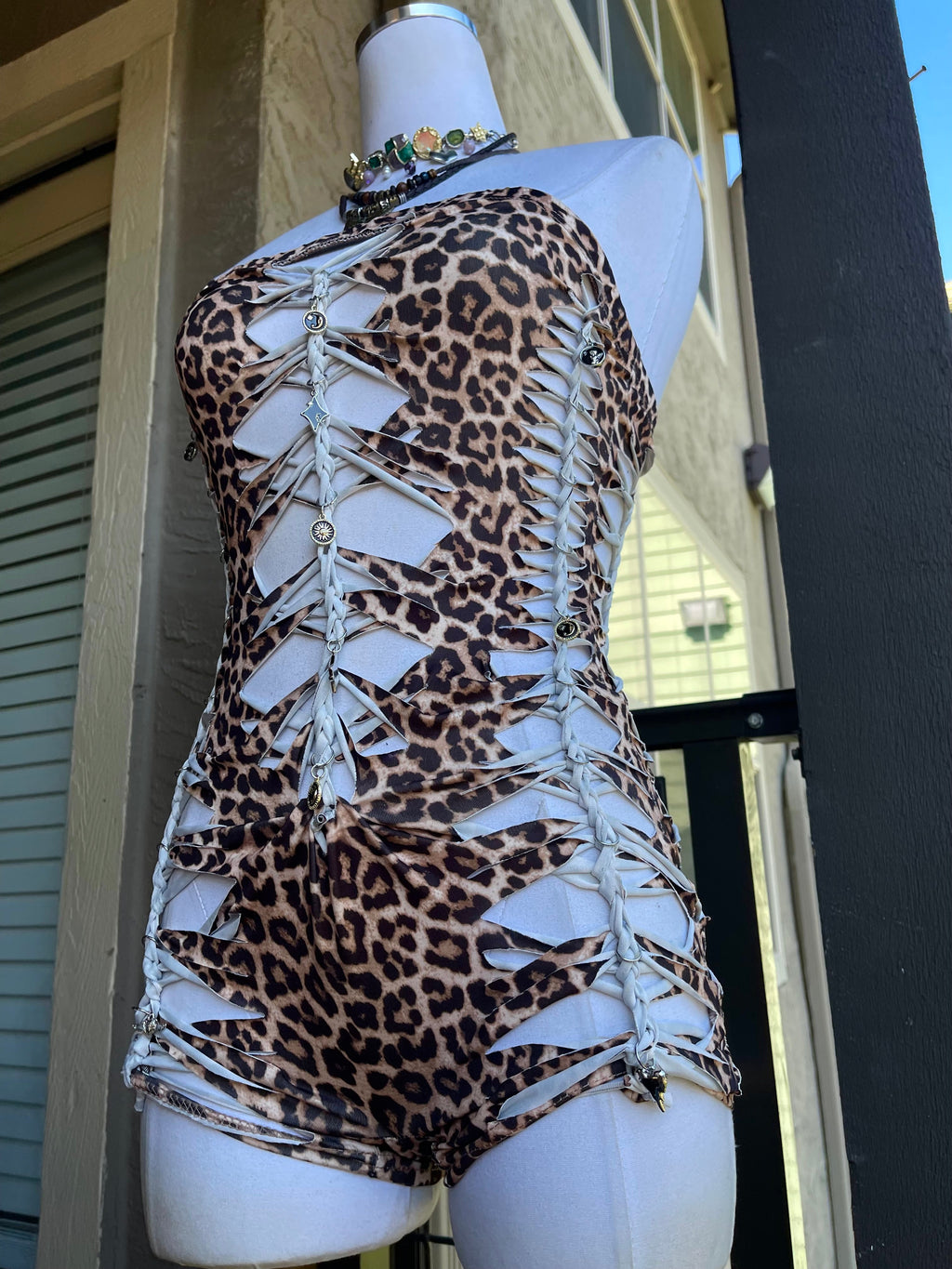 Wild Cheetah Tube Romper (ᴍᴀᴅᴇ ᴛᴏ ᴏʀᴅᴇʀ)