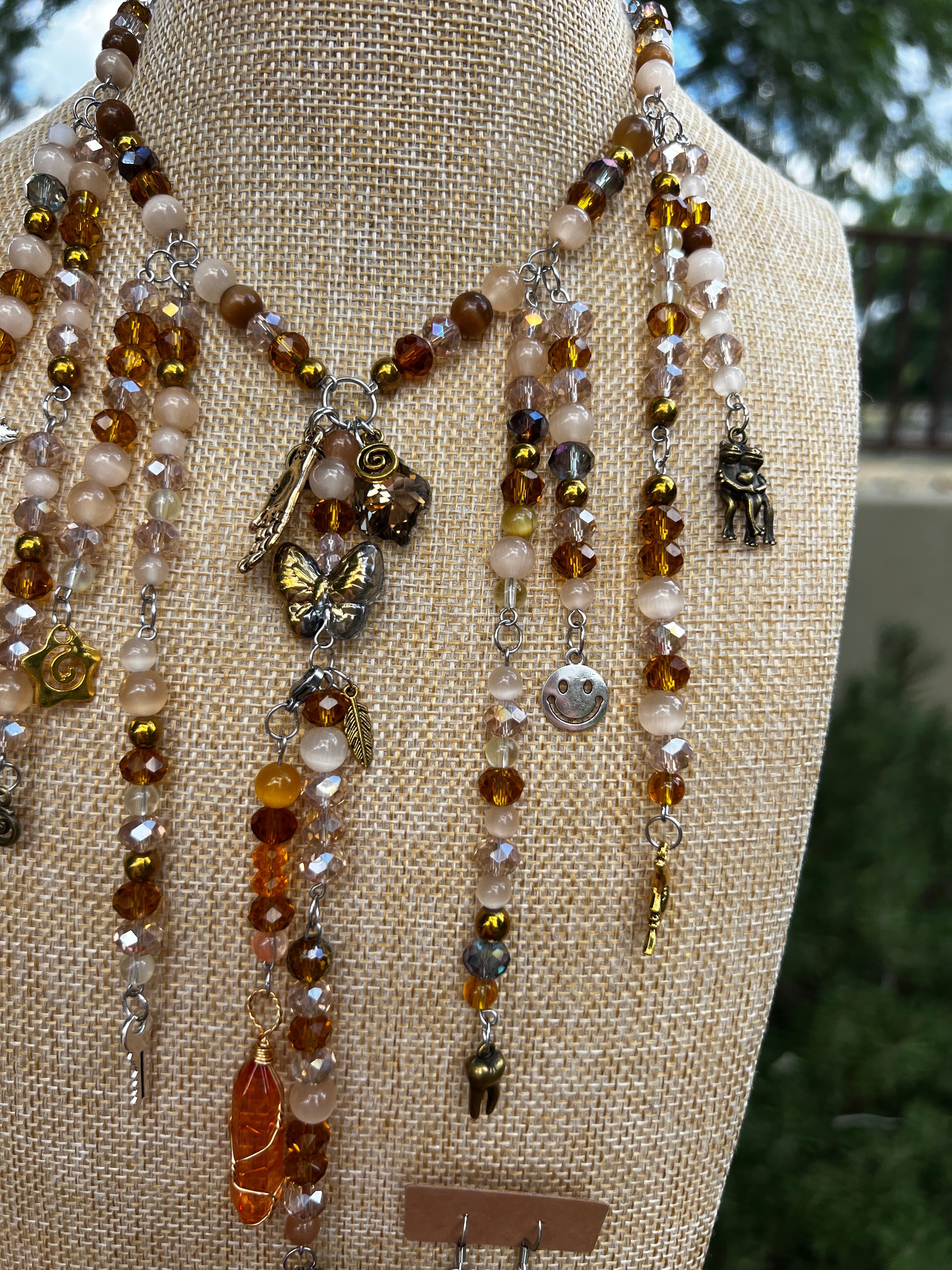 Custom Tatum Set - Drip Chain + Earrings + Face Chain