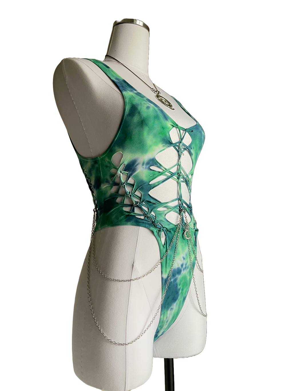 Neytiri Tie Dye Bodysuit (ᴍᴀᴅᴇ ᴛᴏ ᴏʀᴅᴇʀ)
