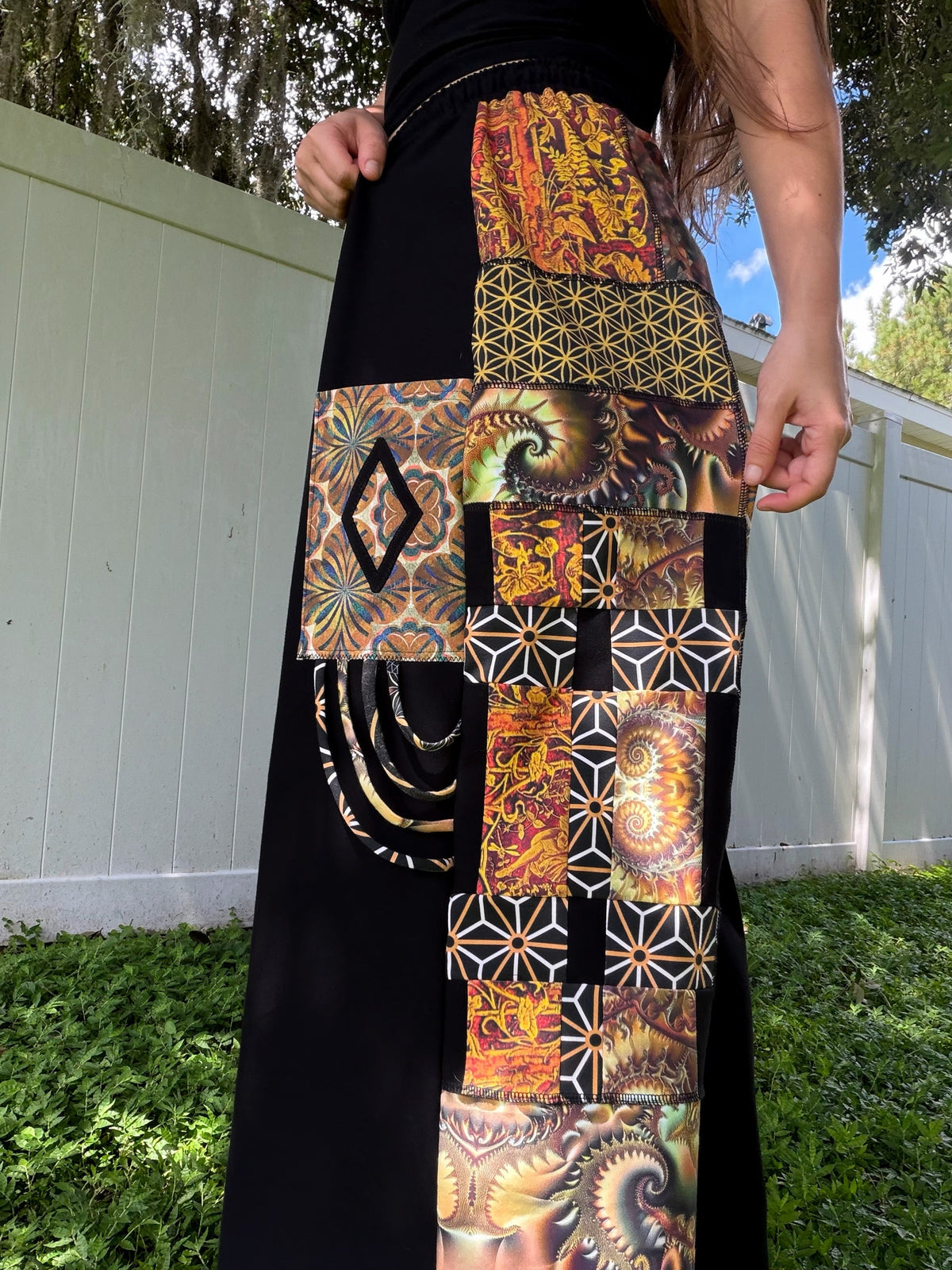 Patchwork Pants XS-XL ✨