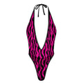 Pink Wild Women's Mesh Bodysuit