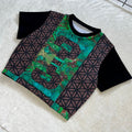 ?¿ Appliqué Cropped Tee S/M