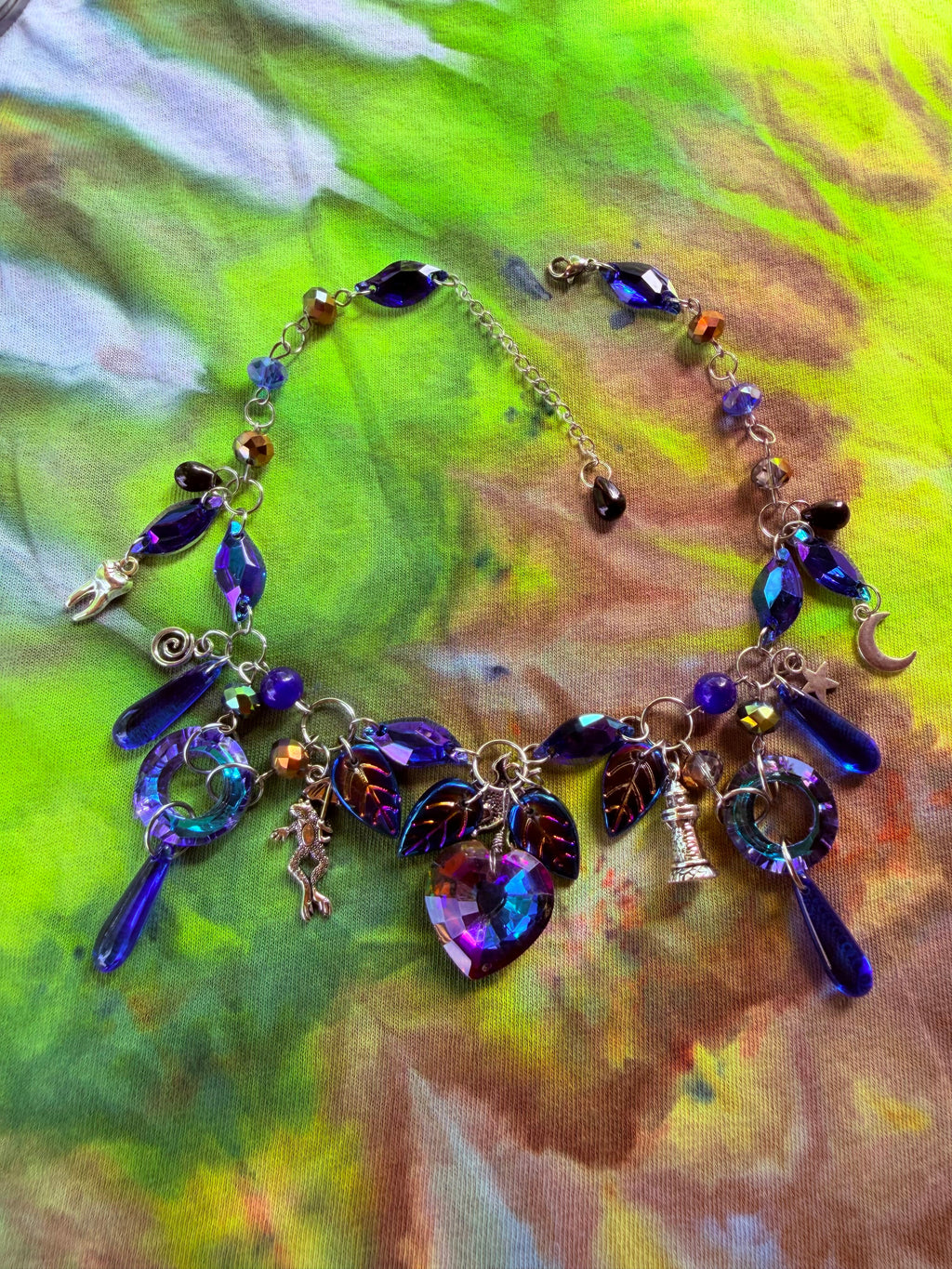 Portals to Euphoria - Resin Crystal Charm Choker