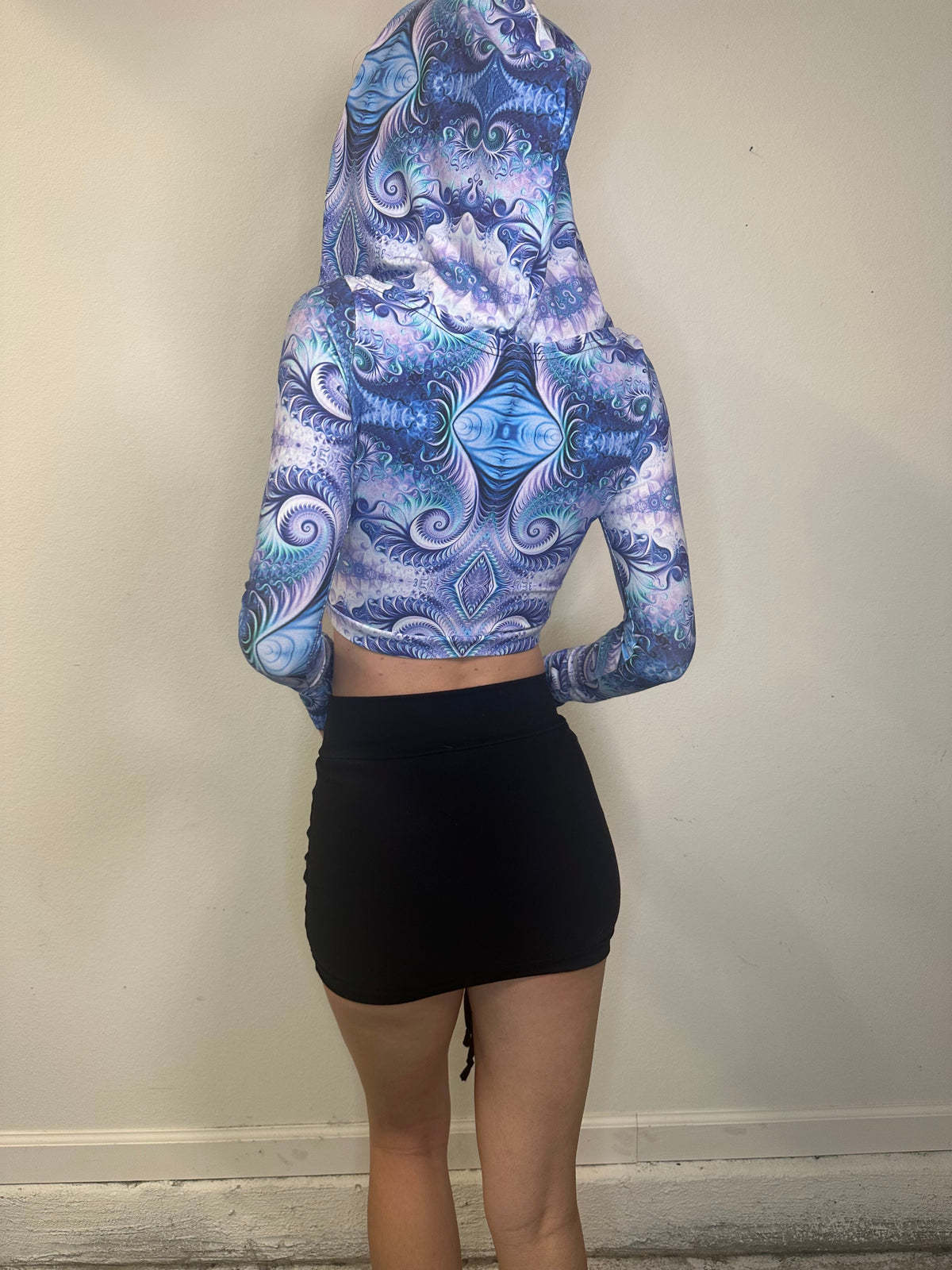 Frequency (XS) Cinched Long Sleeve Top