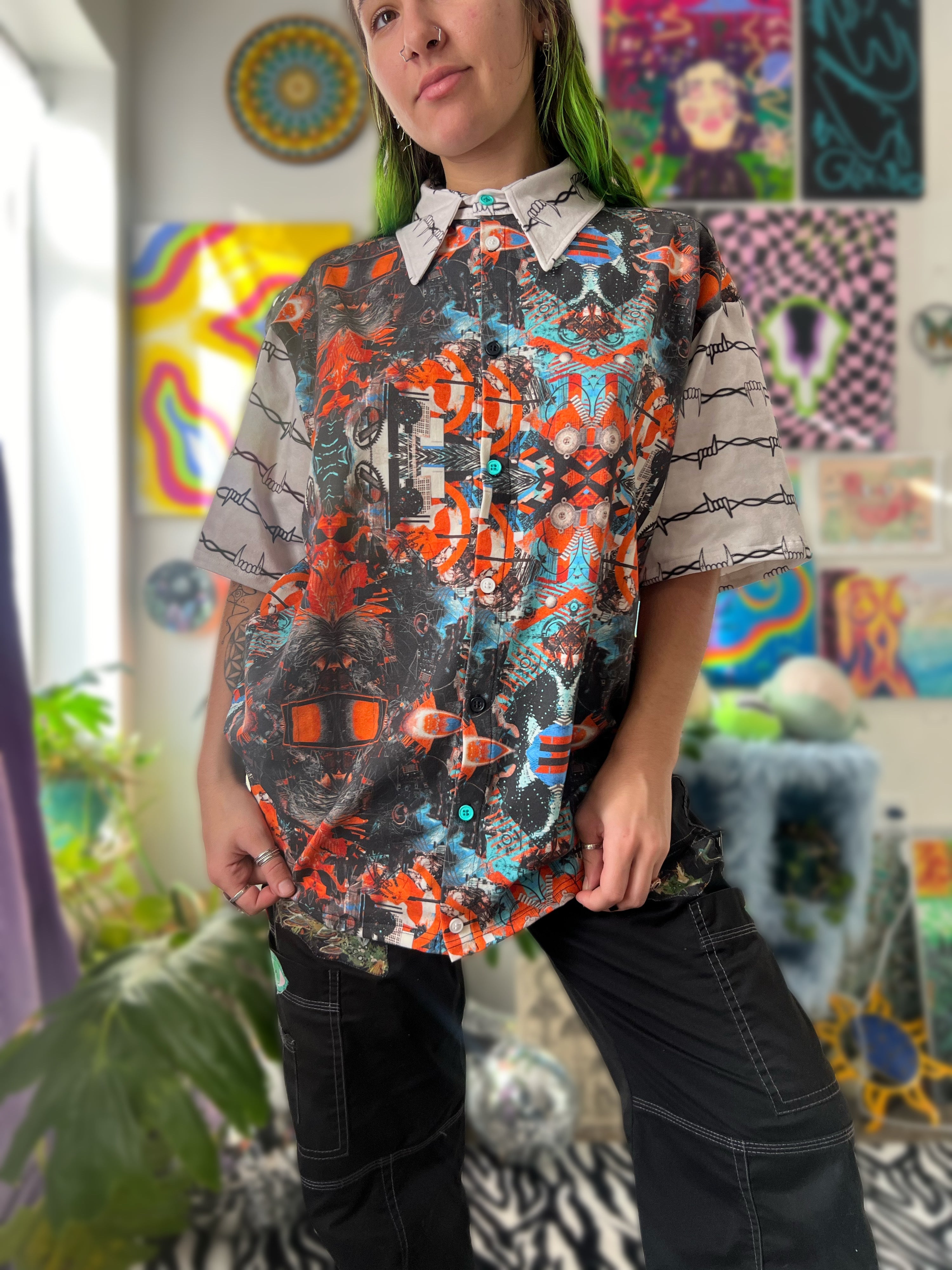 button up