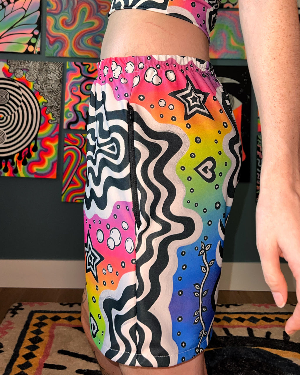CUSTOMIZE: Zipper Pocket Flow Shorts