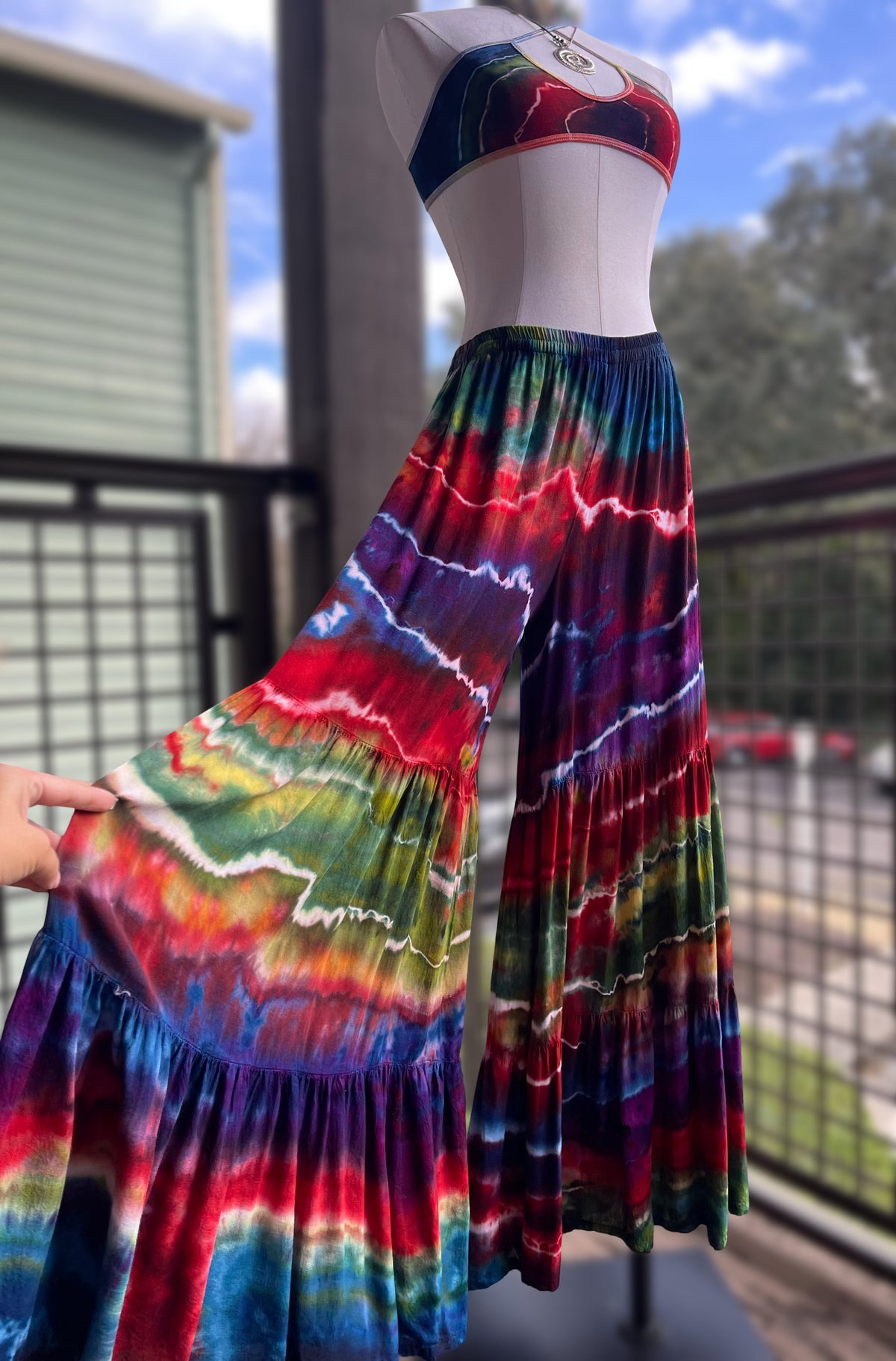 Cosmic Palazzo Pants (ᴍᴀᴅᴇ ᴛᴏ ᴏʀᴅᴇʀ)