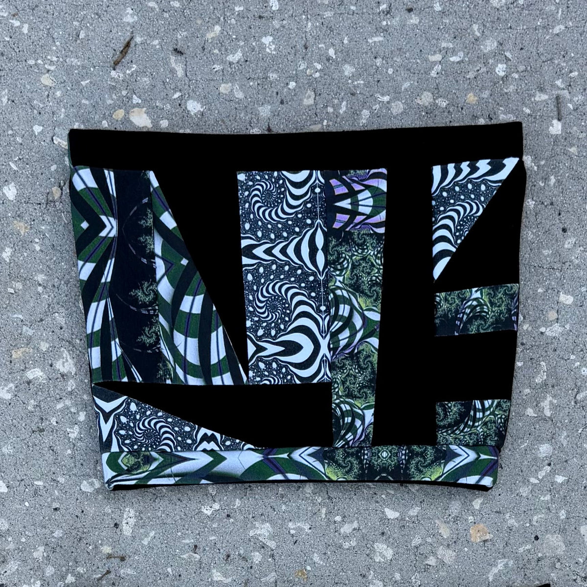 Scrap Patchwork Tube Top XS/S
