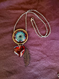 Pendant on 18 inch chain