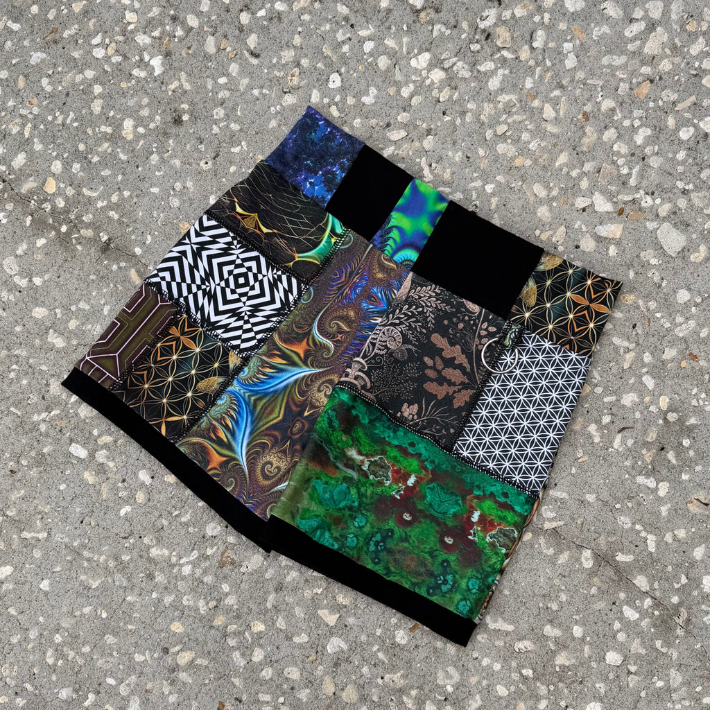 Xtra Patchwork Ring Shorts S/M