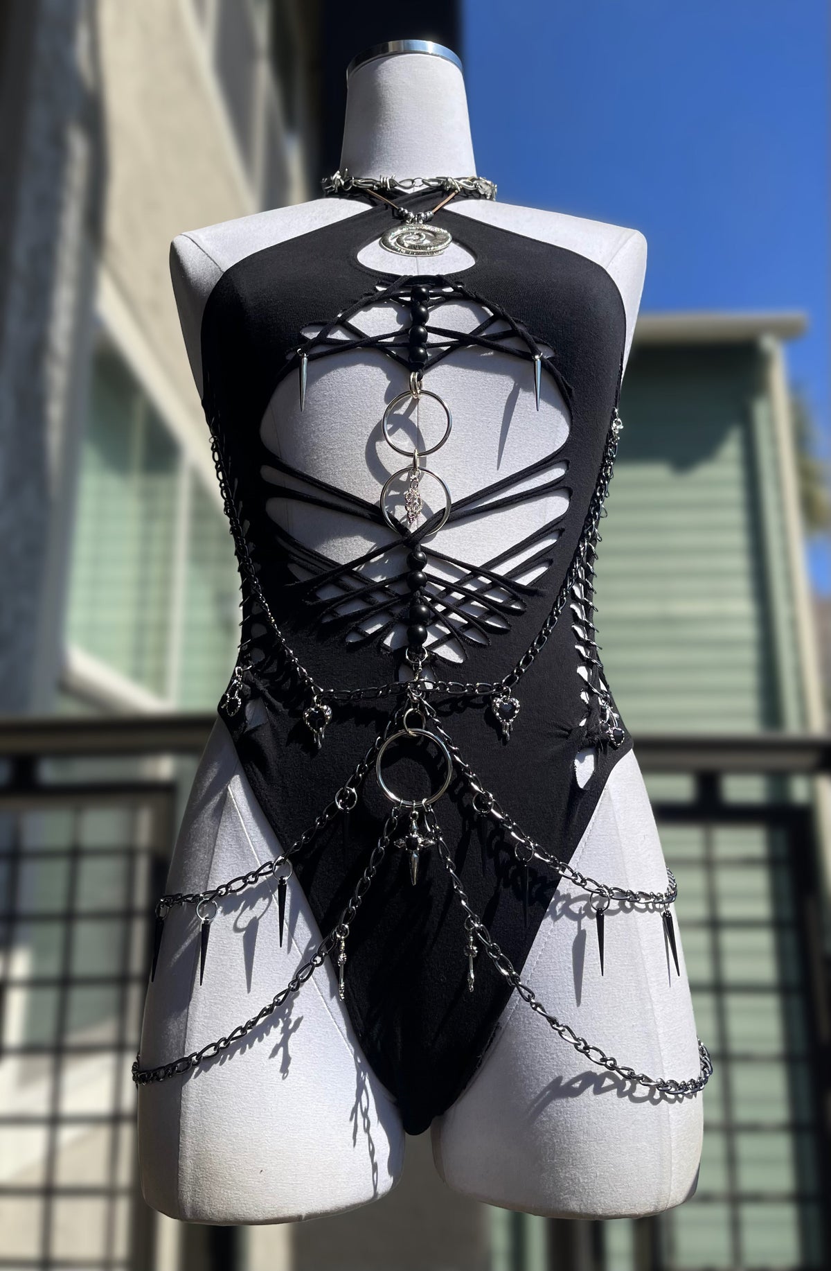 Entombed Bodysuit (ᴍᴀᴅᴇ ᴛᴏ ᴏʀᴅᴇʀ)