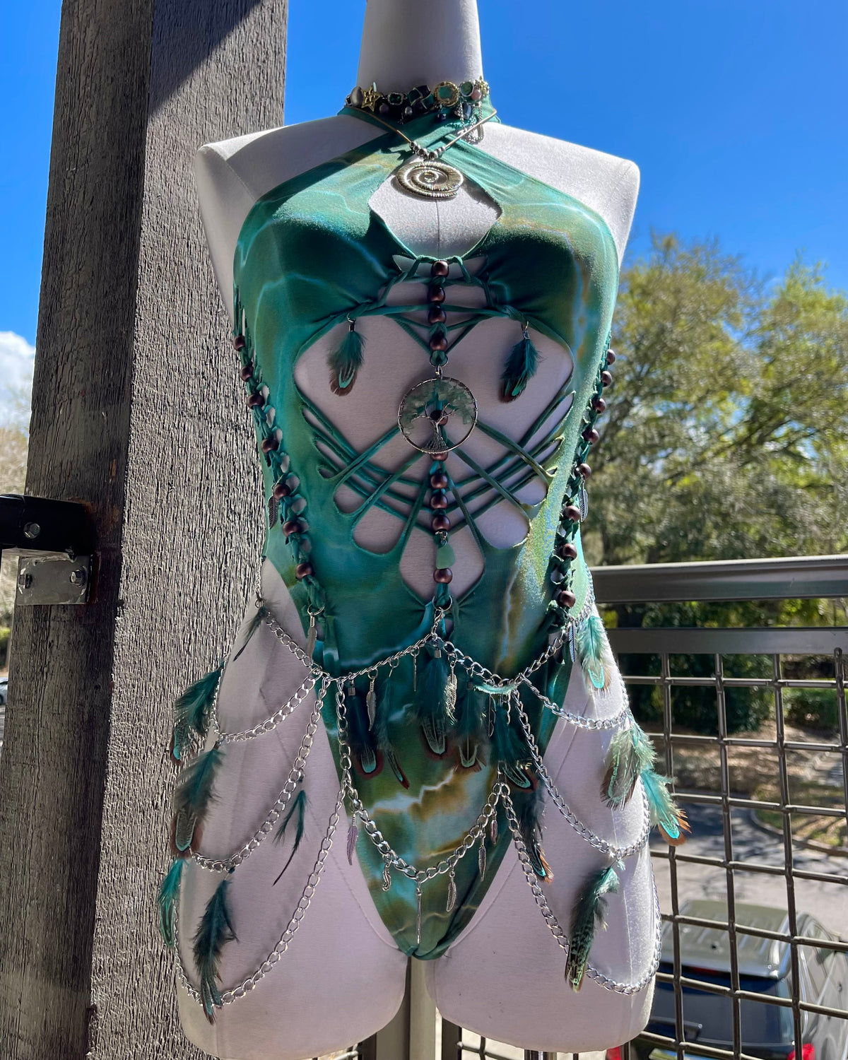 Dreamcatcher Mermaid Bodysuit (ᴍᴀᴅᴇ ᴛᴏ ᴏʀᴅᴇʀ)