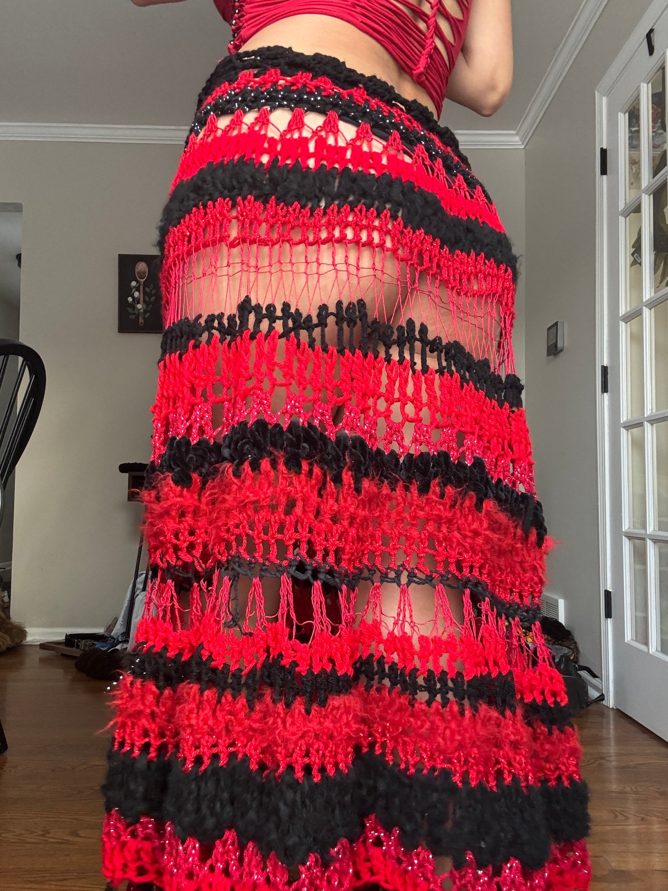 Crochet Maxi Skirt