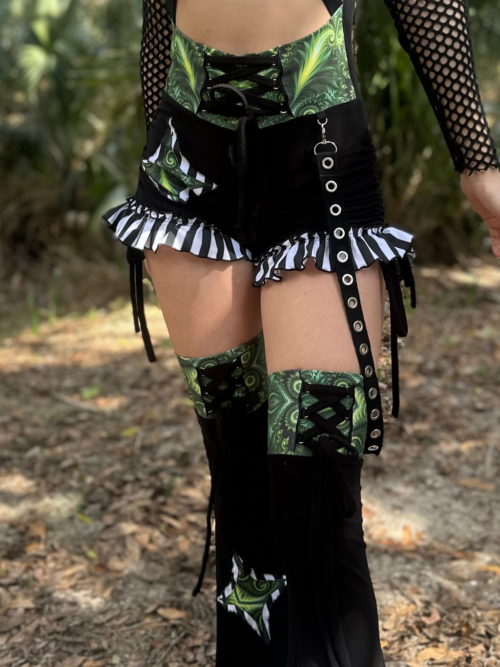 MTO Ruffle Cinch Shorts