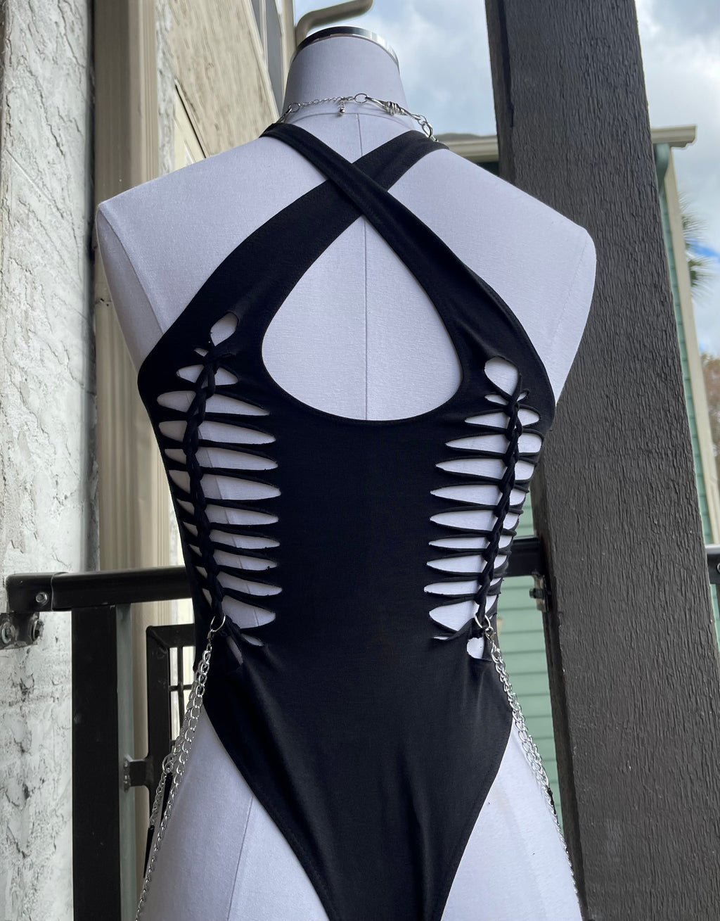 Midnight Ganja Bodysuit (ᴍᴀᴅᴇ ᴛᴏ ᴏʀᴅᴇʀ)