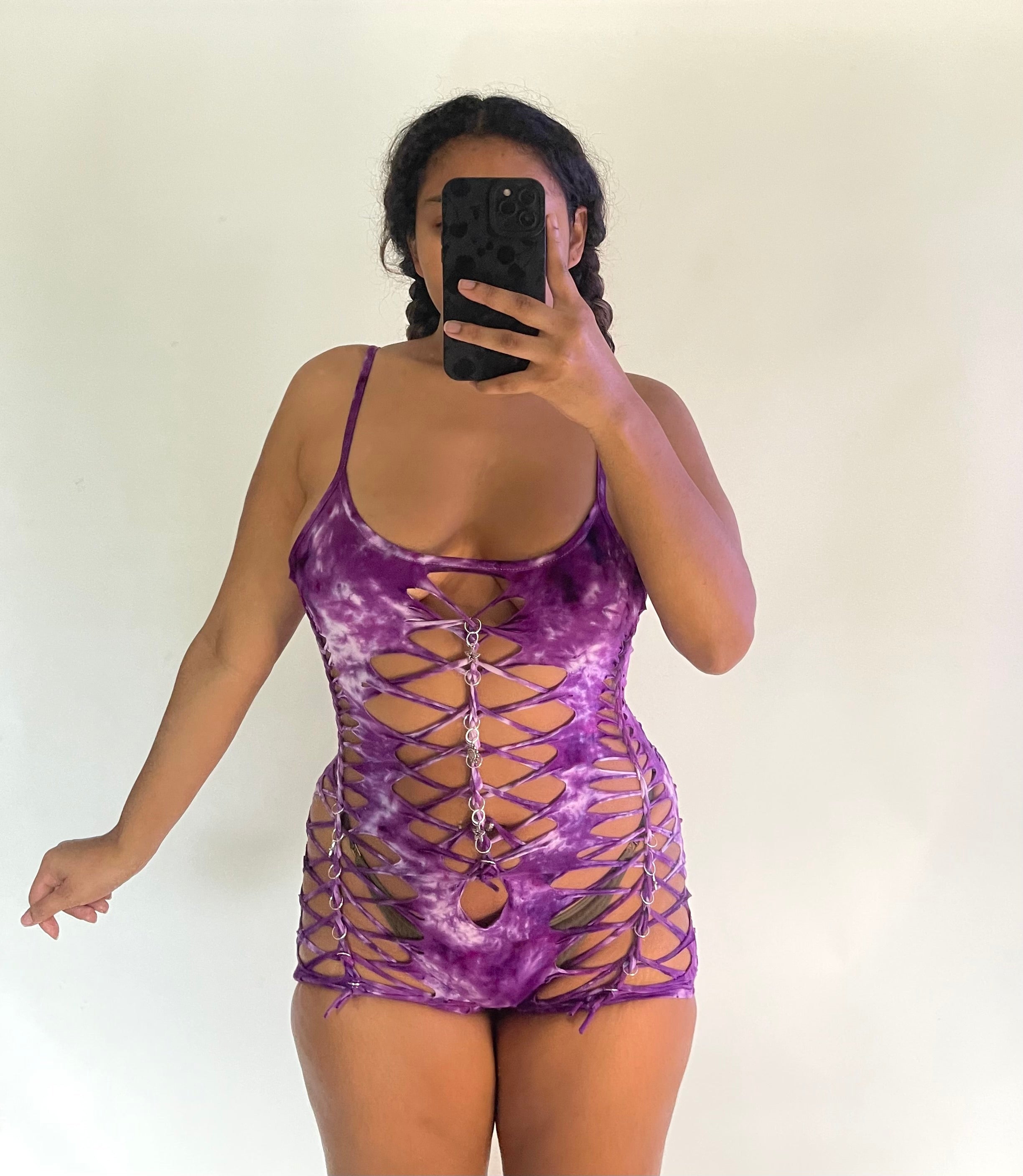 Nerina Tie dye Romper (ᴍᴀᴅᴇ ᴛᴏ ᴏʀᴅᴇʀ)