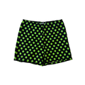 EOS SALE - Green Polka mid-rise shorties