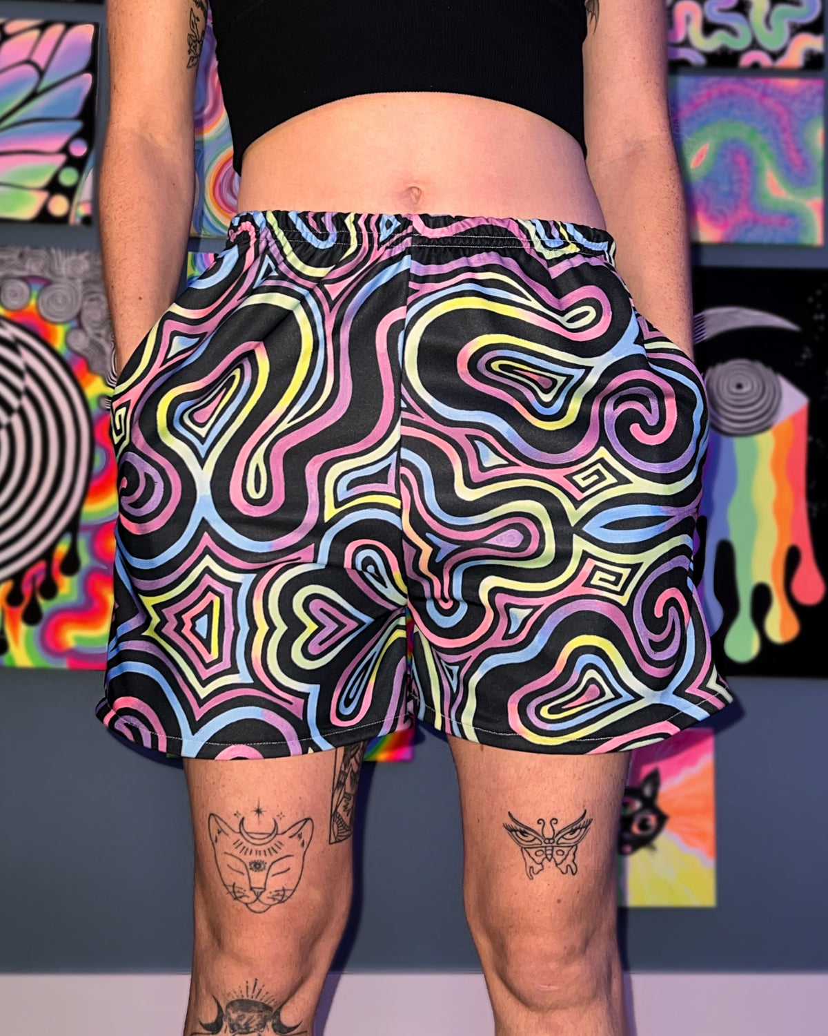 CUSTOMIZE: Zipper Pocket Flow Shorts