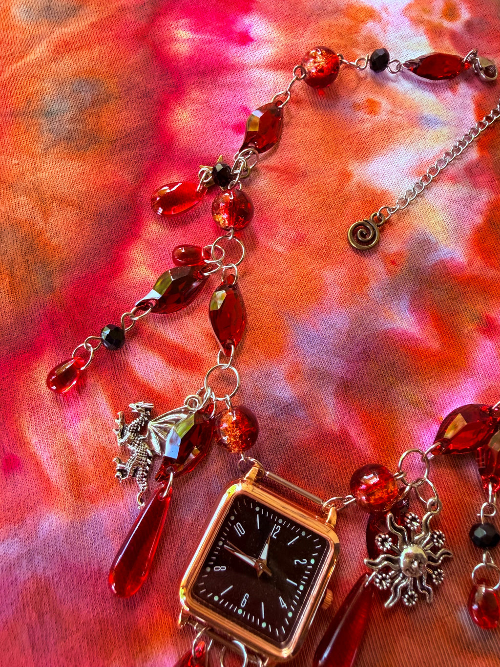 Devil’s Schedule - Resin Crystal Charm Choker