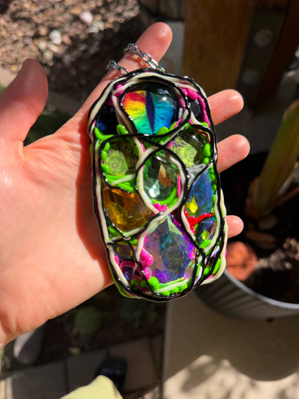 Rainbow Glow - Portal Pendant