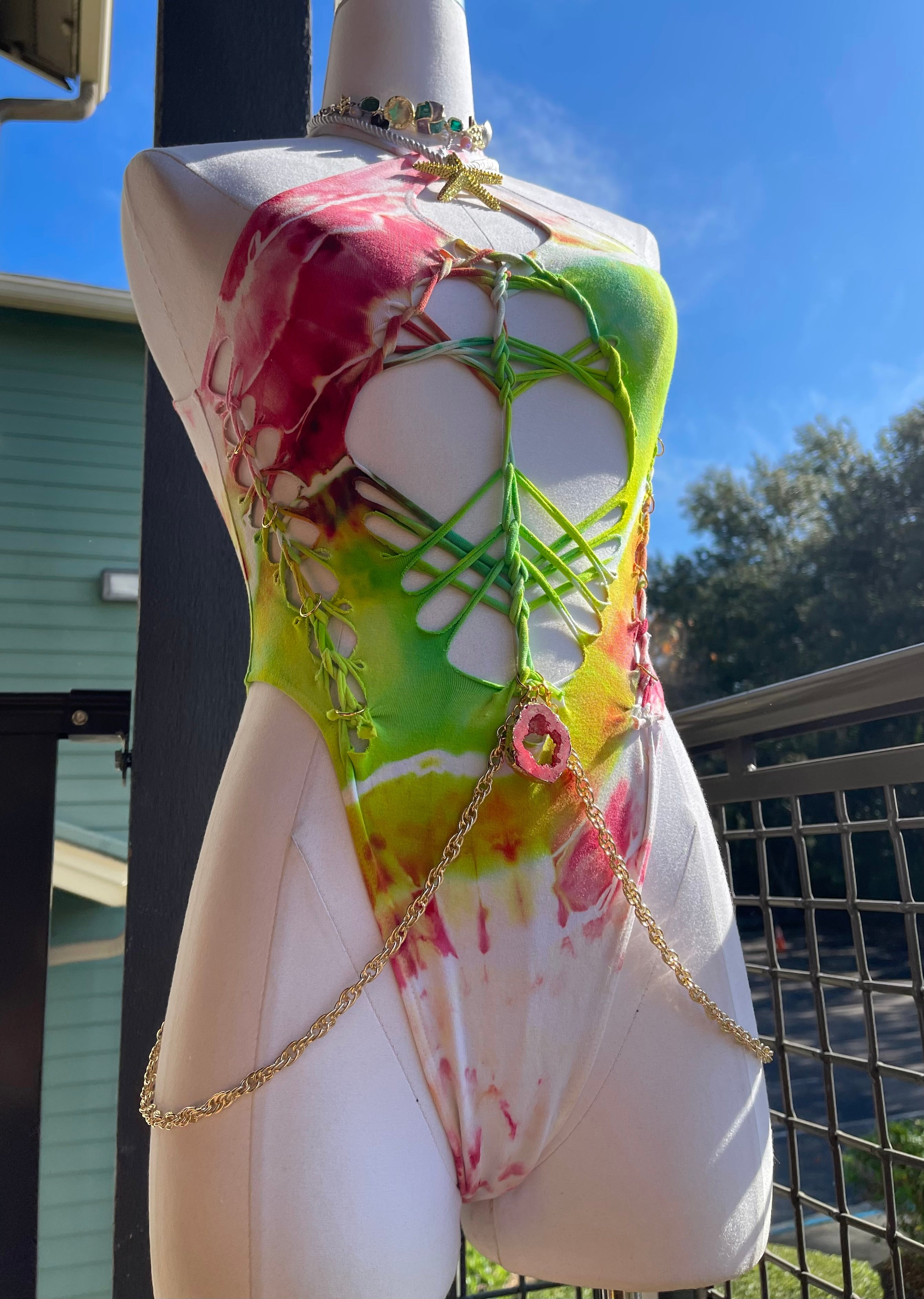 Poison Petal Bodysuit (ᴍᴀᴅᴇ ᴛᴏ ᴏʀᴅᴇʀ)
