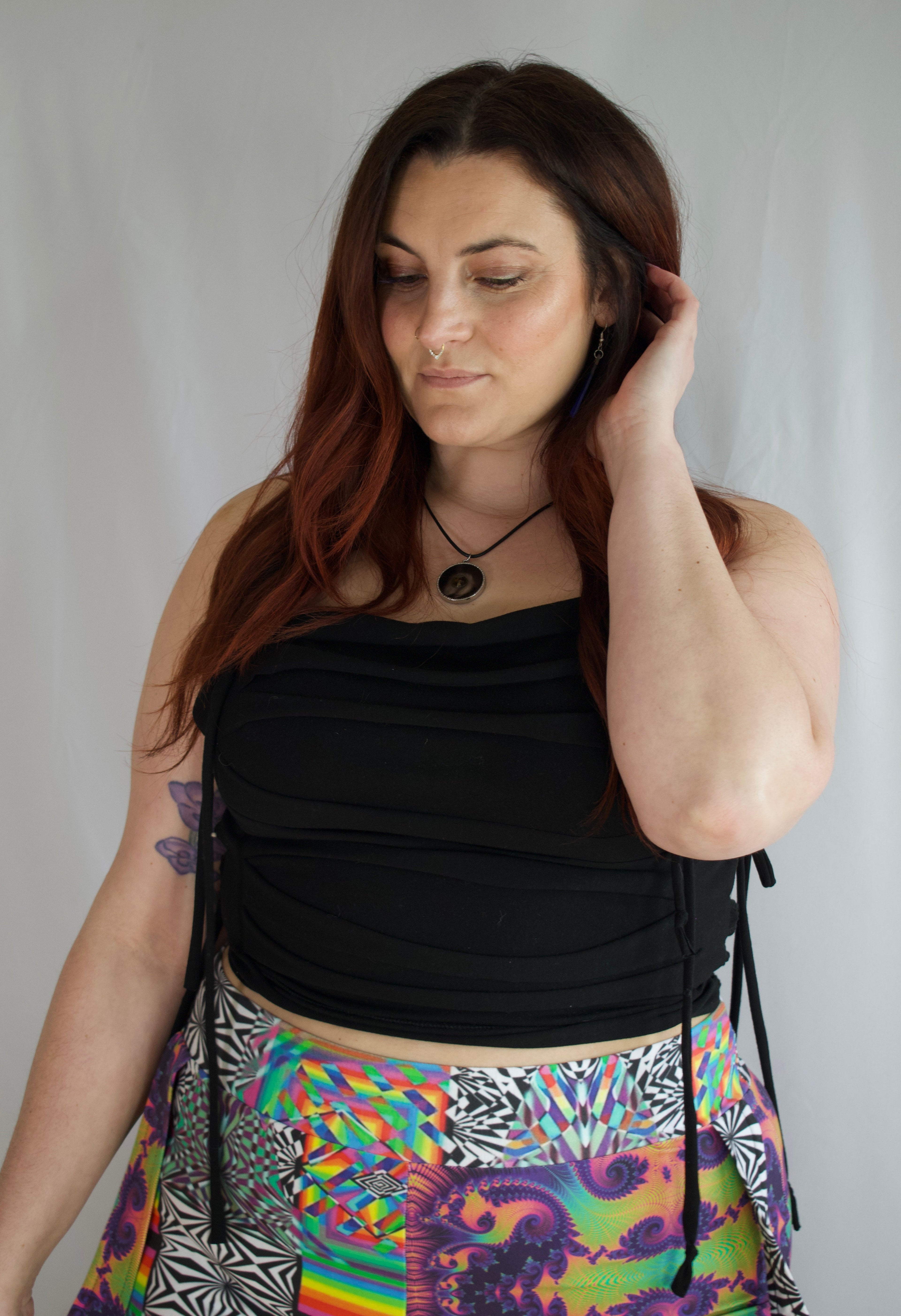 bat wing top
