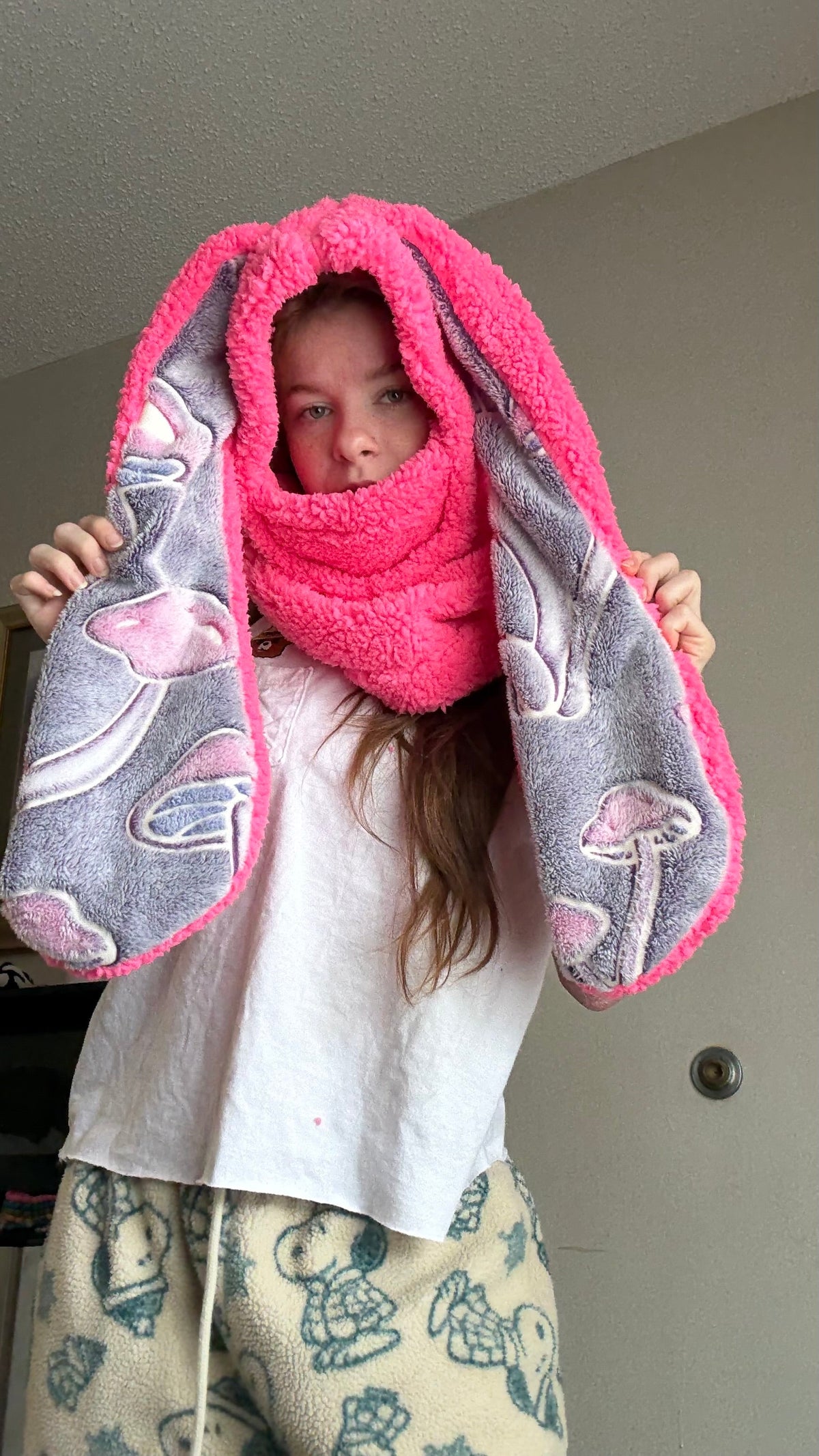 neon mushy bunny