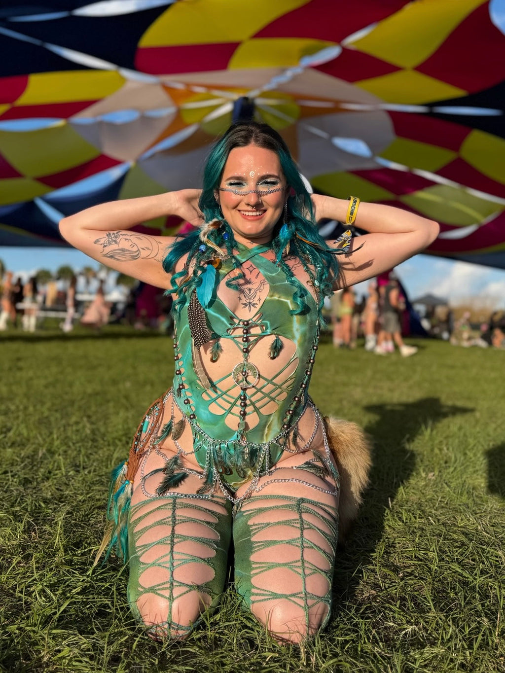 Dreamcatcher Mermaid Bodysuit (ᴍᴀᴅᴇ ᴛᴏ ᴏʀᴅᴇʀ)
