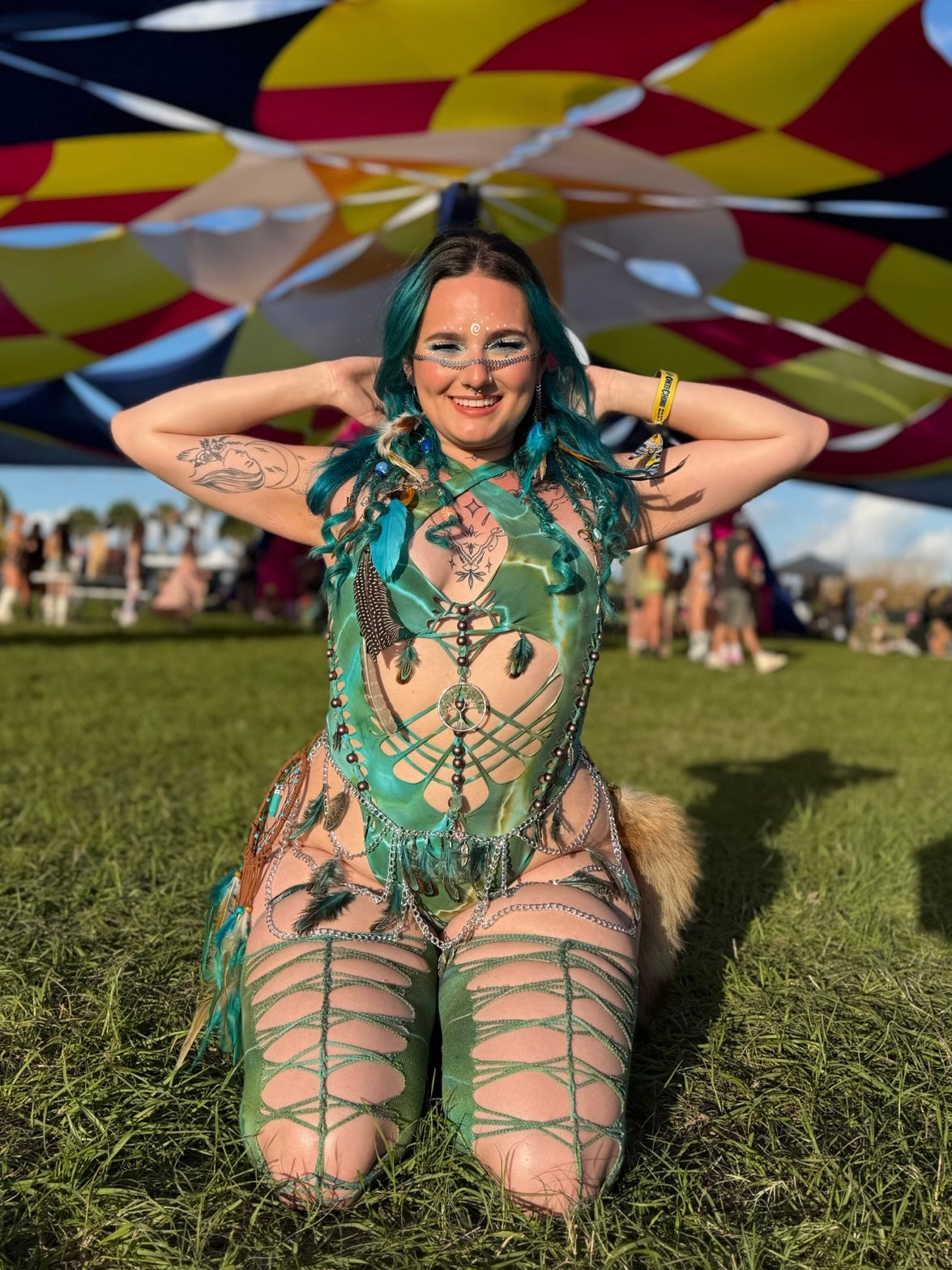 Dreamcatcher Mermaid Bodysuit (ᴍᴀᴅᴇ ᴛᴏ ᴏʀᴅᴇʀ)