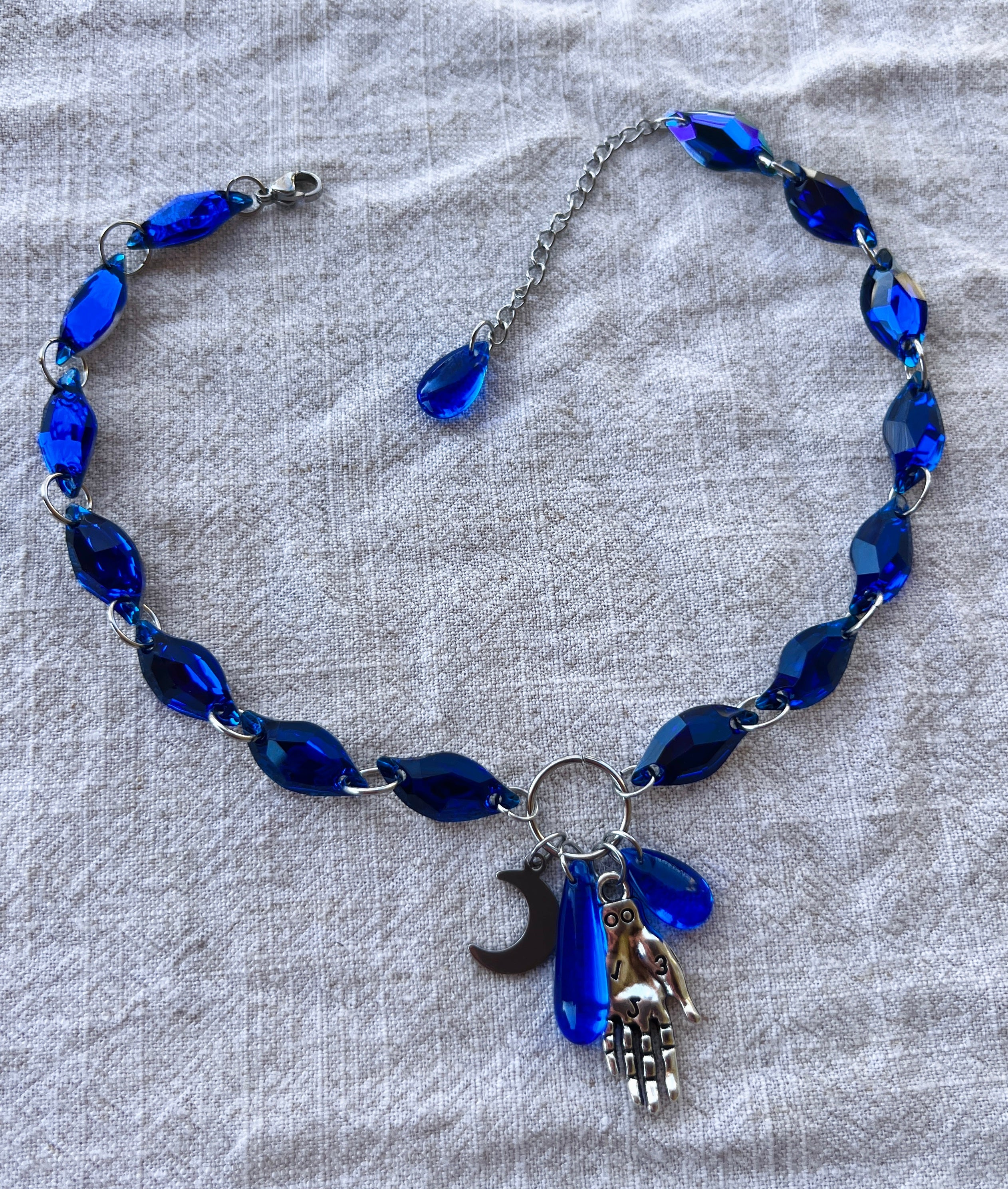 Fortune Teller - Resin Crystal Trinket Choker