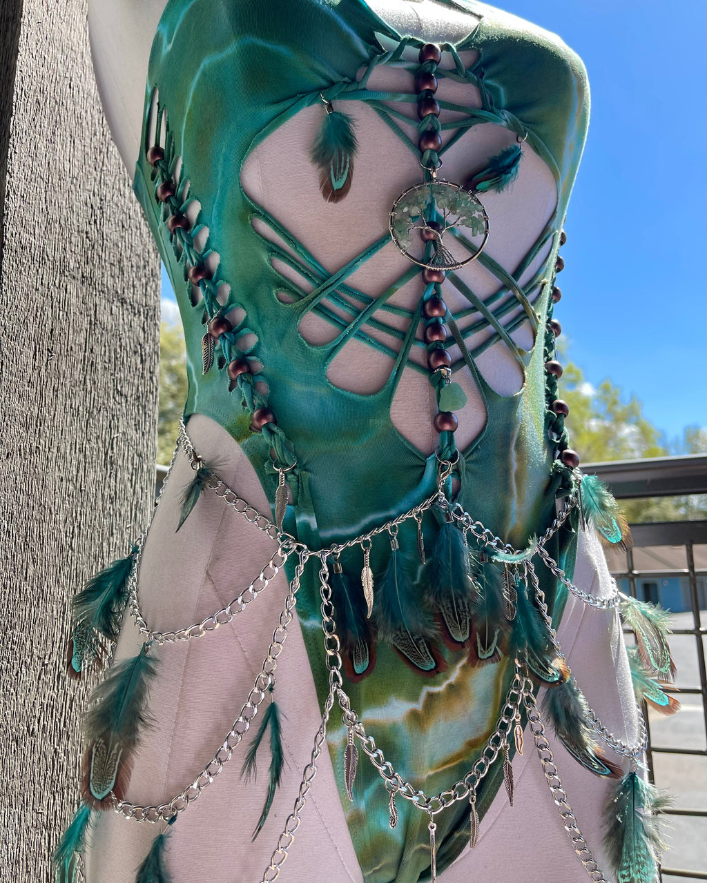 Dreamcatcher Mermaid Bodysuit (ᴍᴀᴅᴇ ᴛᴏ ᴏʀᴅᴇʀ)