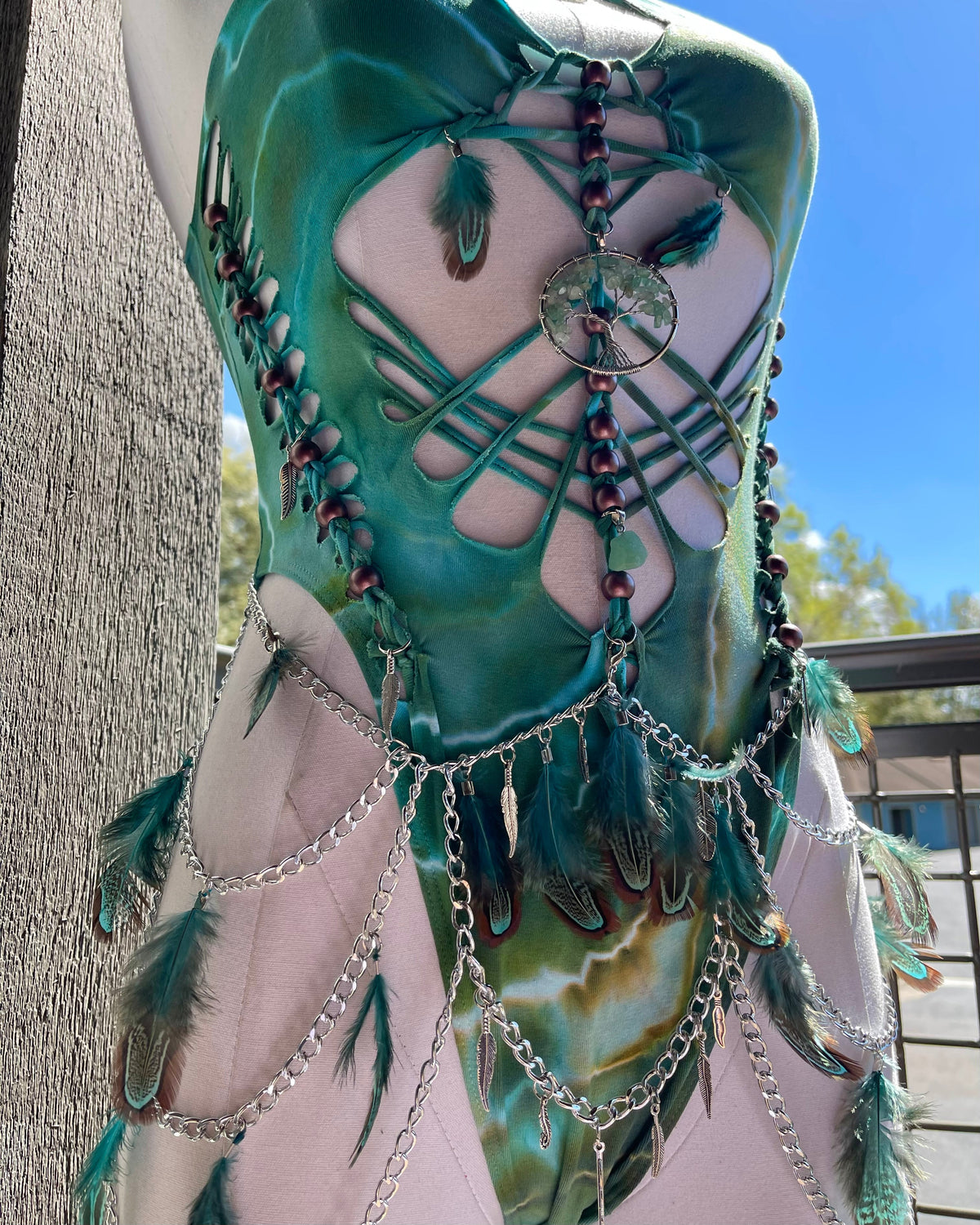 Dreamcatcher Mermaid Bodysuit (ᴍᴀᴅᴇ ᴛᴏ ᴏʀᴅᴇʀ)