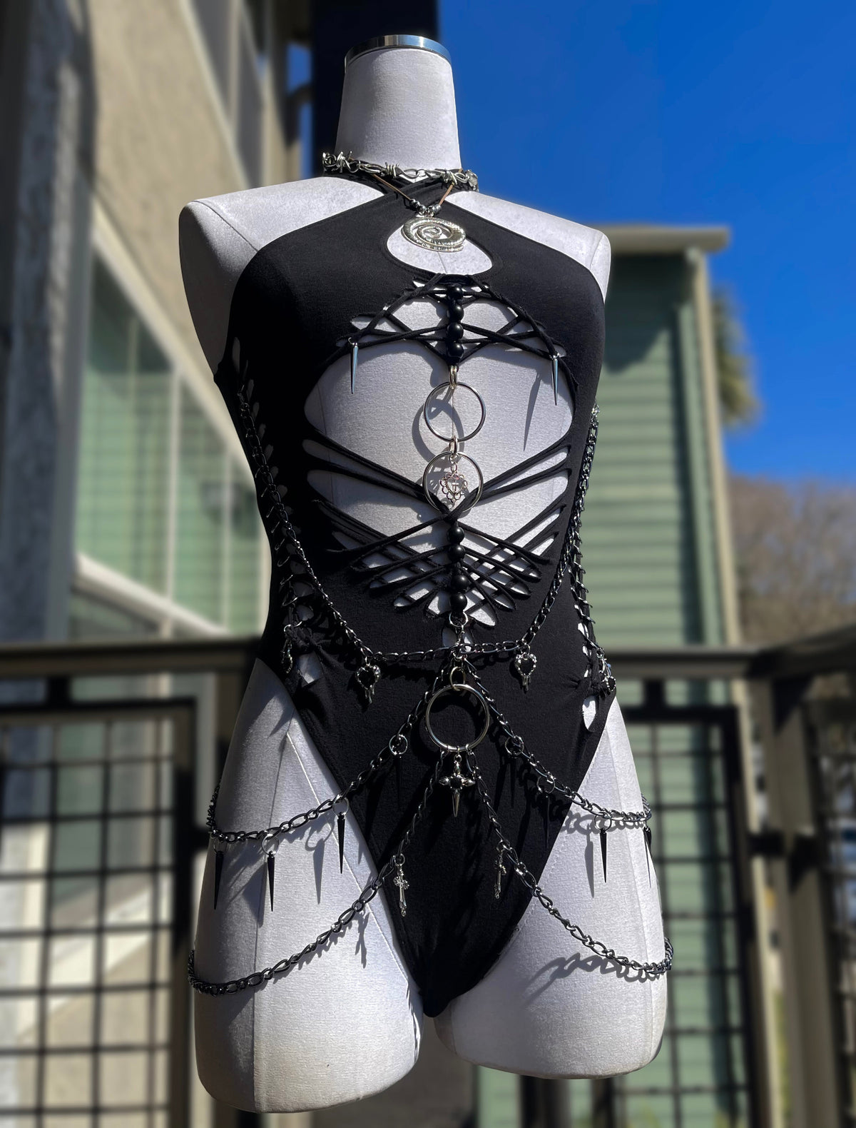 Entombed Bodysuit (ᴍᴀᴅᴇ ᴛᴏ ᴏʀᴅᴇʀ)