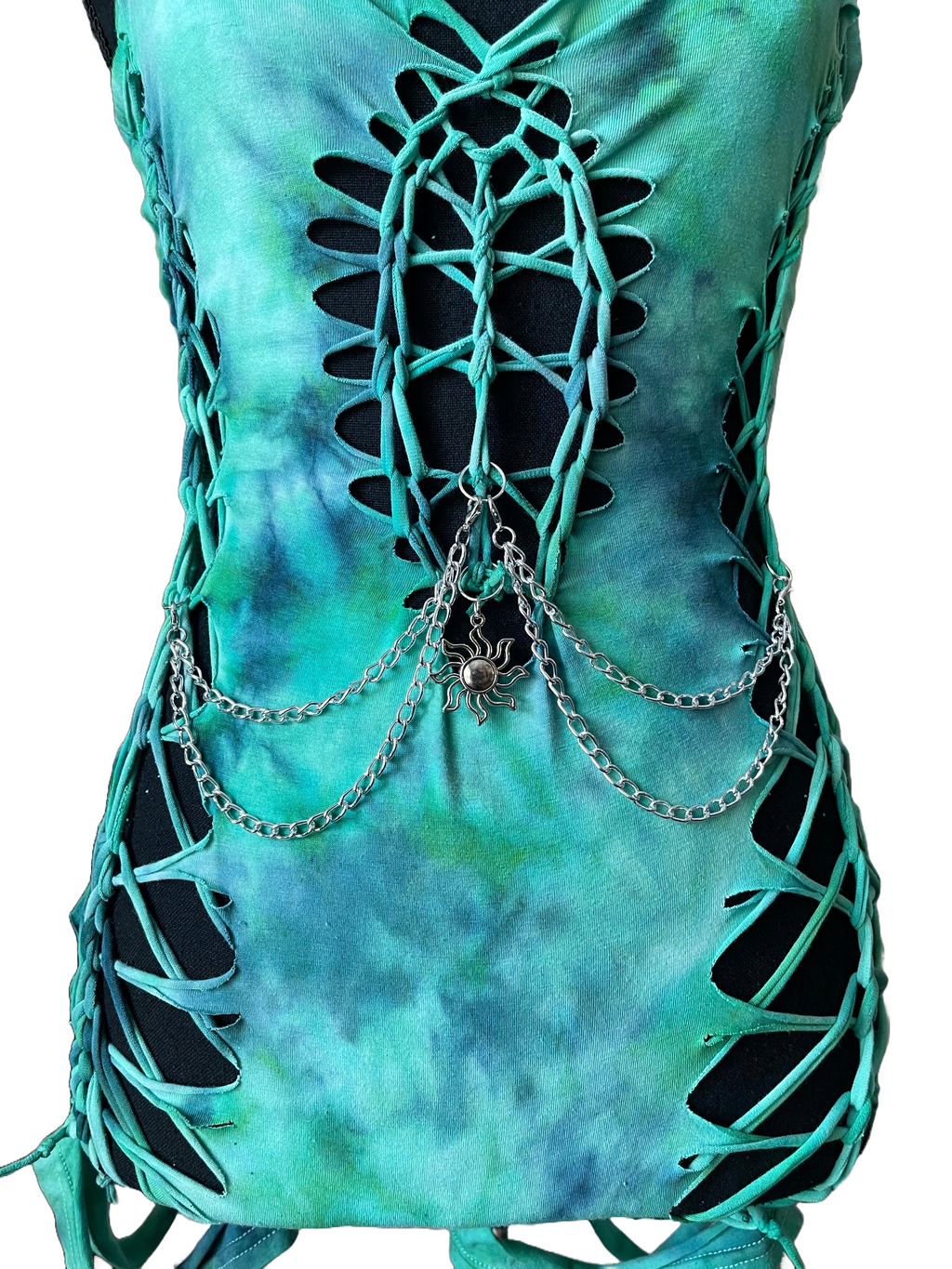 Neytiri Tie Dye Romper (ᴍᴀᴅᴇ ᴛᴏ ᴏʀᴅᴇʀ)