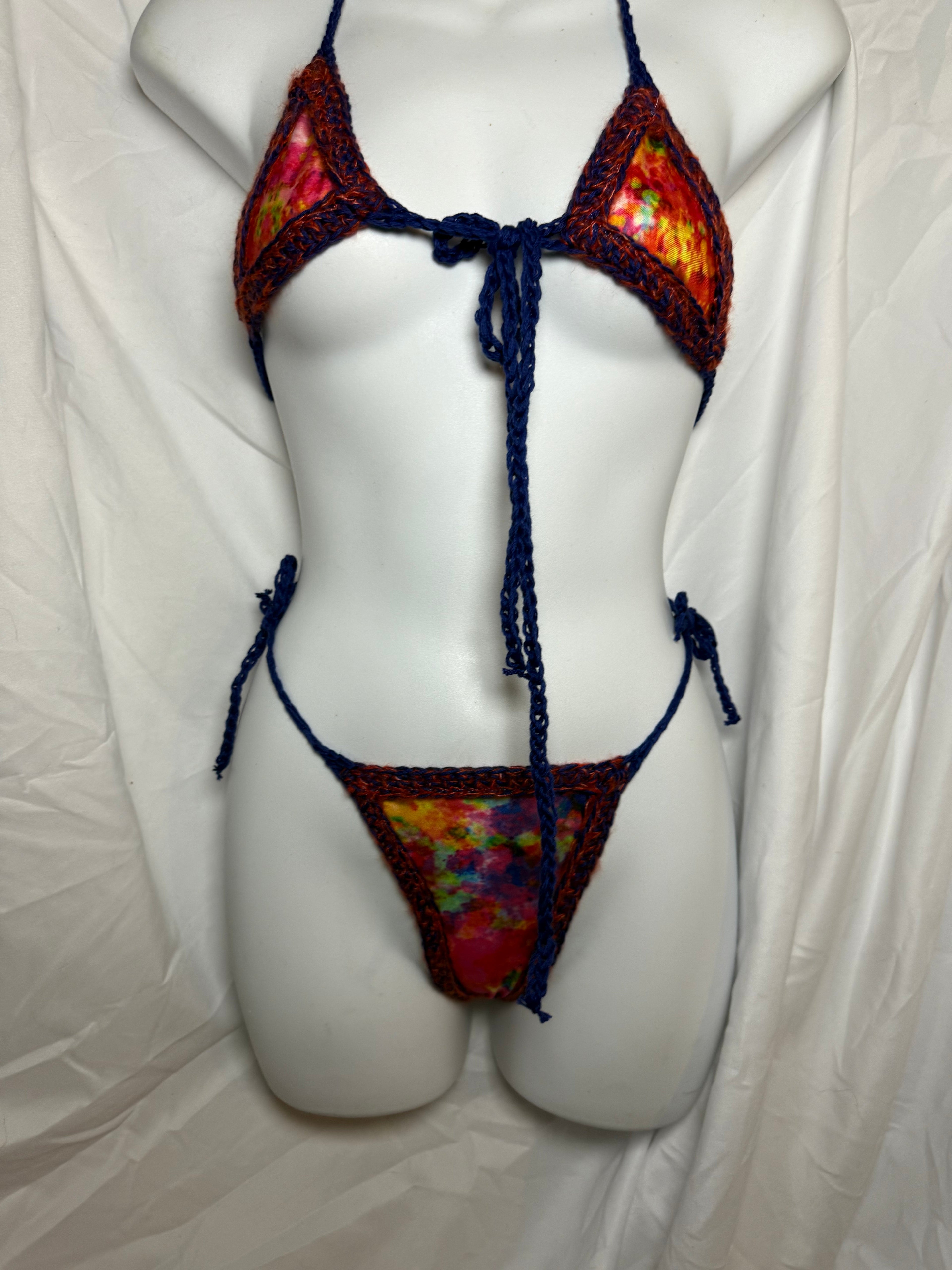 Paint Splatter Microkini (XS/Sm)