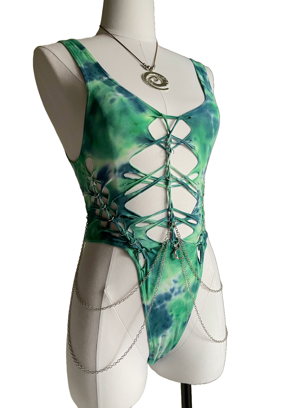 Neytiri Tie Dye Bodysuit (ᴍᴀᴅᴇ ᴛᴏ ᴏʀᴅᴇʀ)