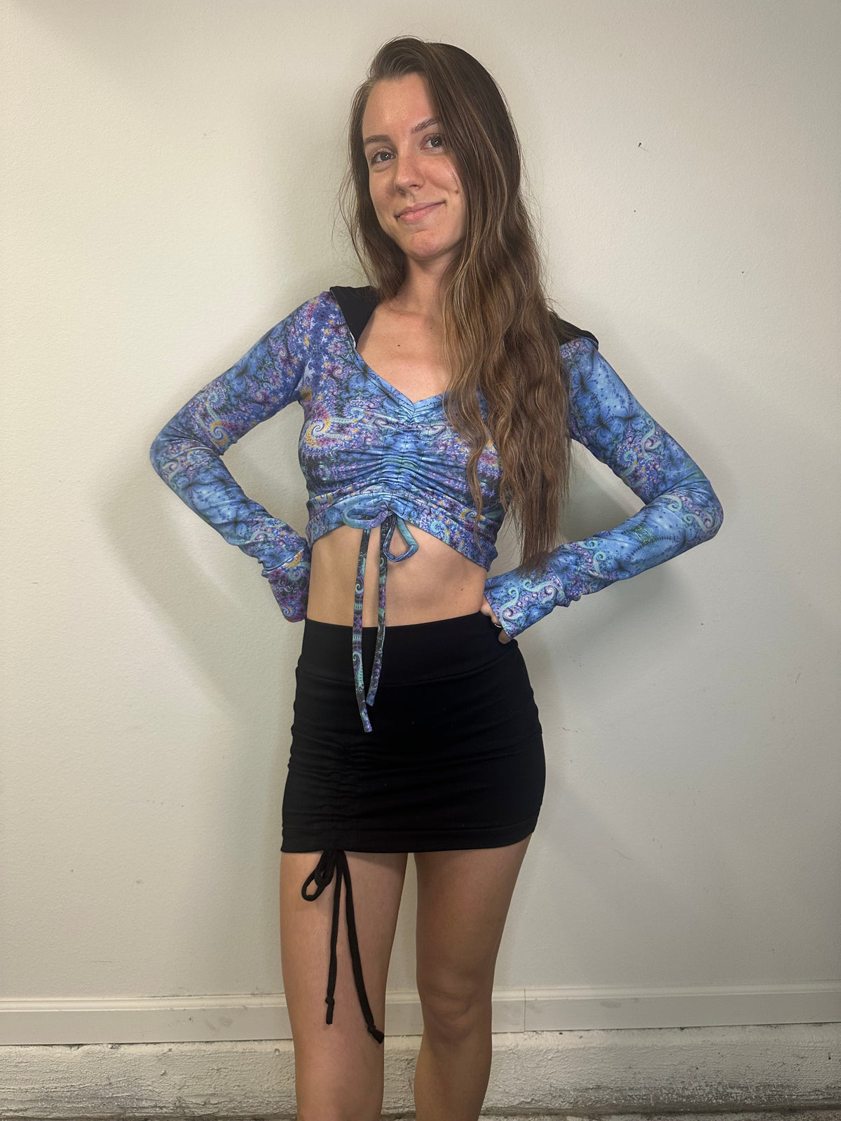 MTO Cinched Long Sleeve Top