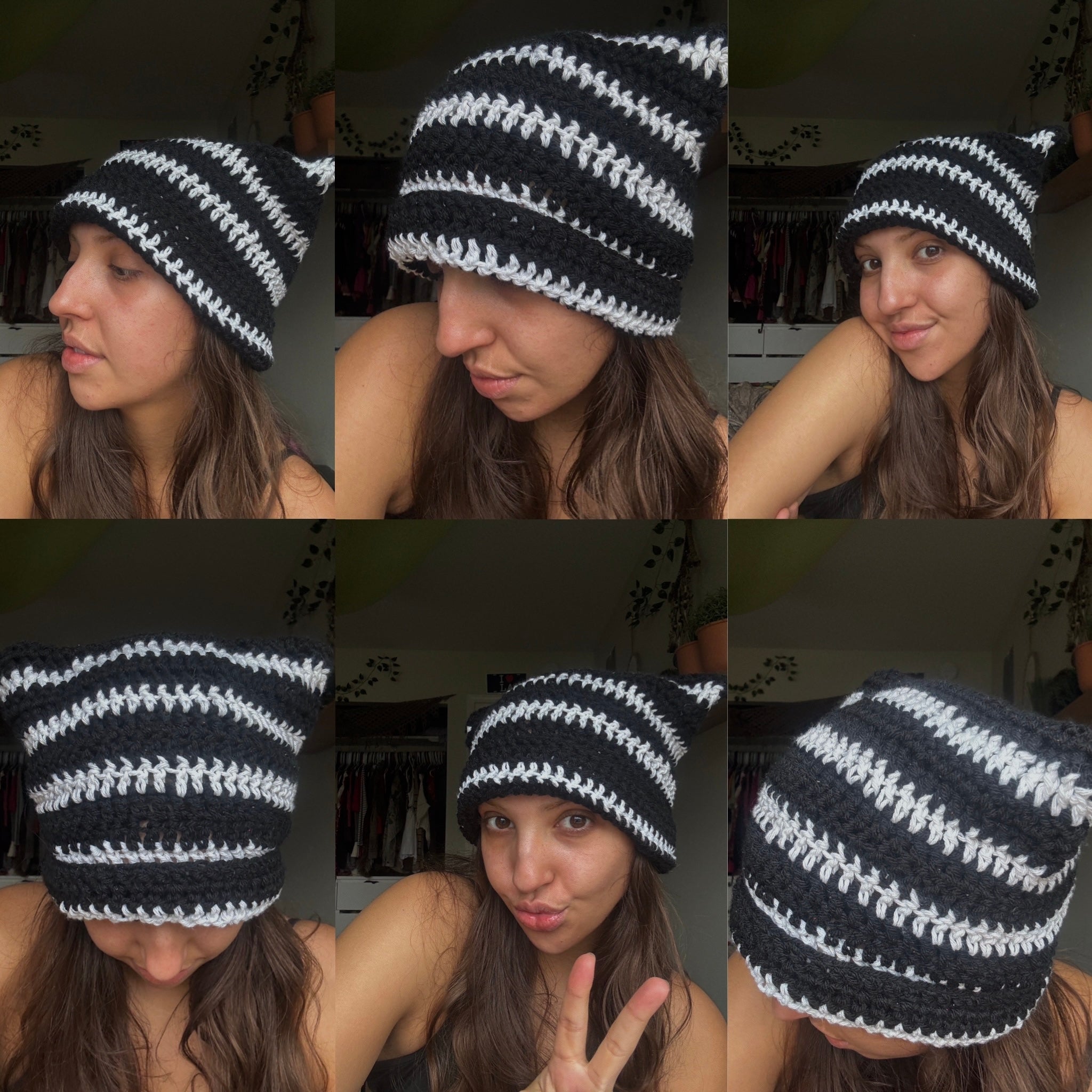 Crochet Cat Hats