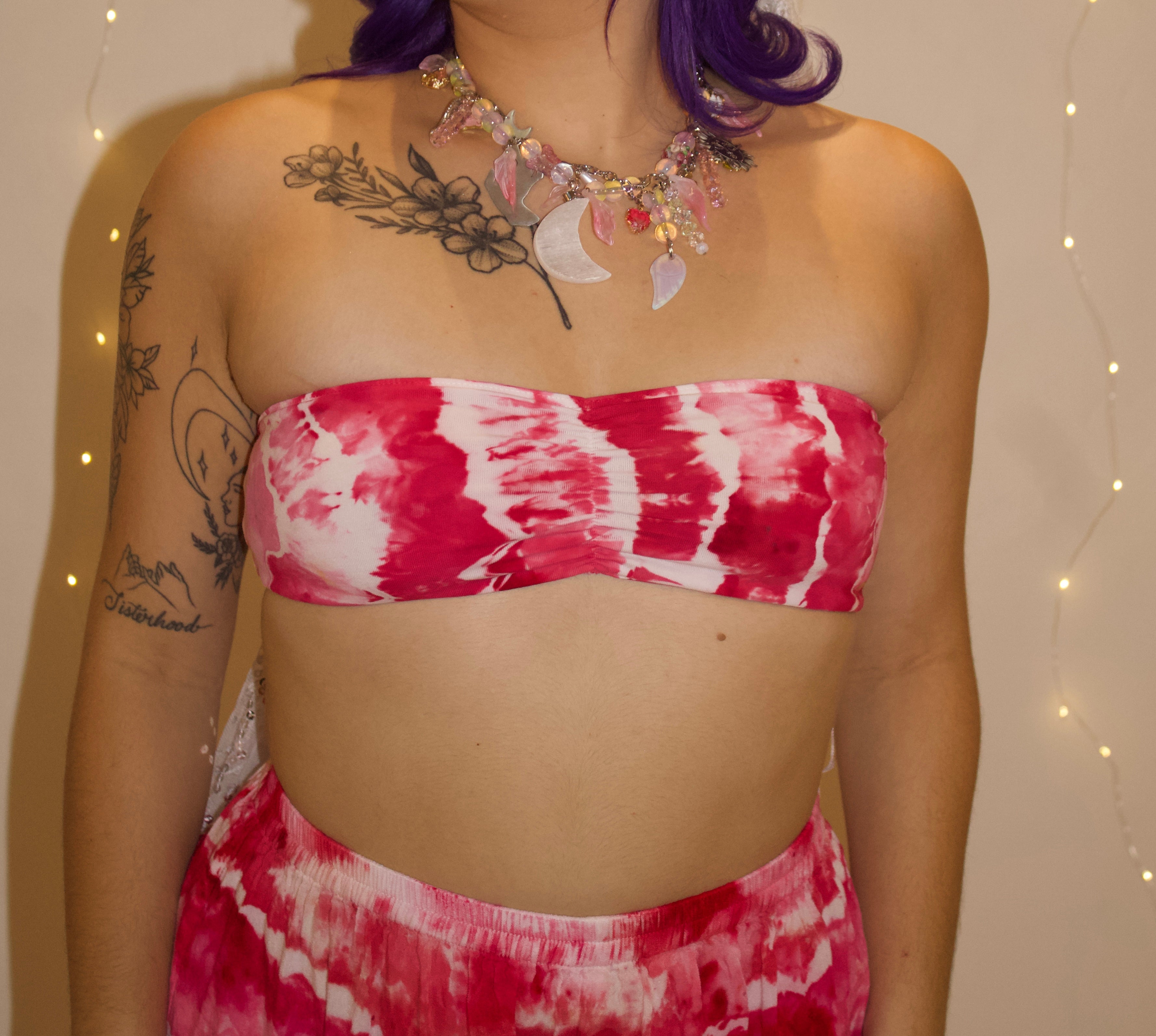 Coral Nymph Palazzo Top (ᴍᴀᴅᴇ ᴛᴏ ᴏʀᴅᴇʀ)