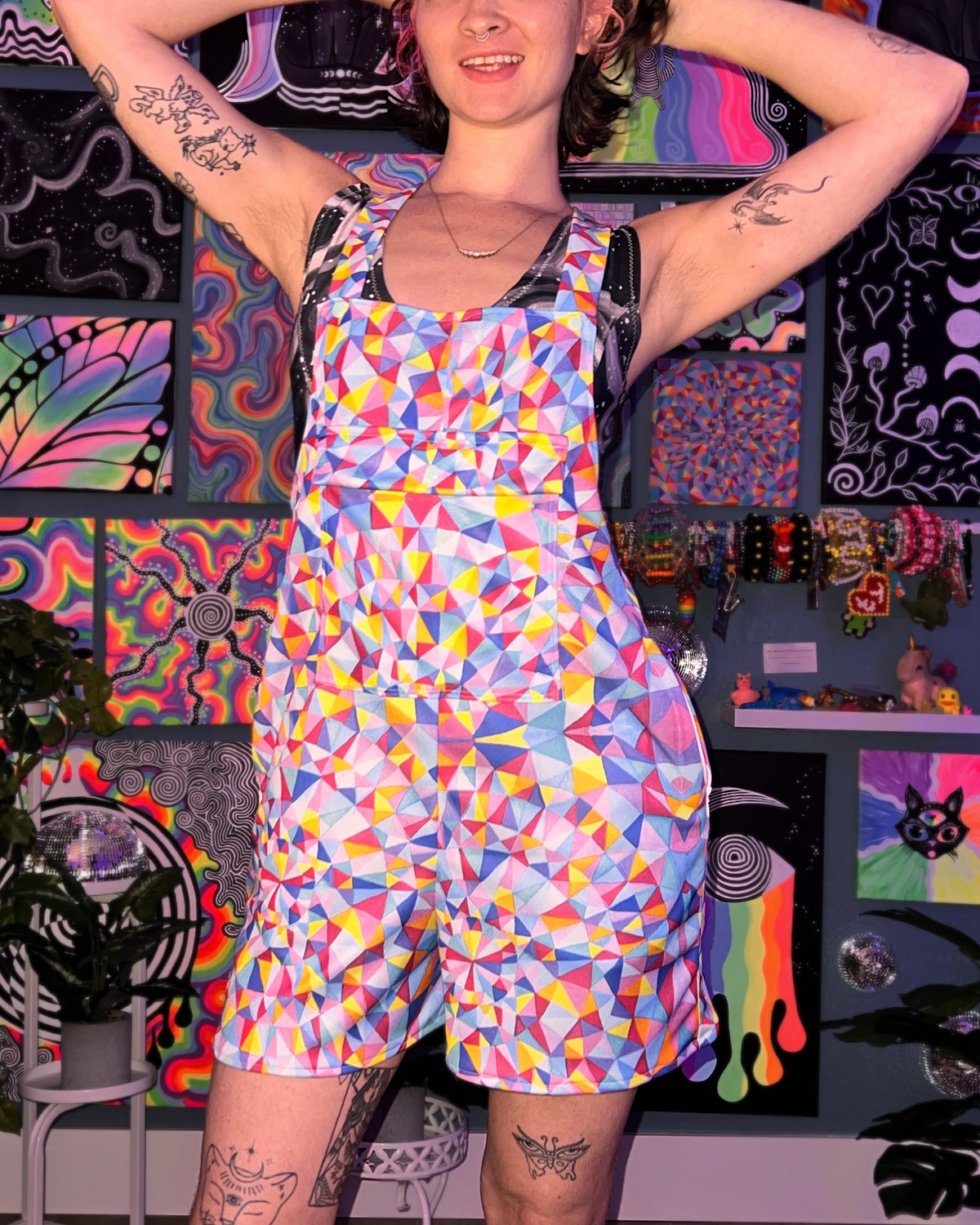 CUSTOMIZE: Zipper Pocket Overalls