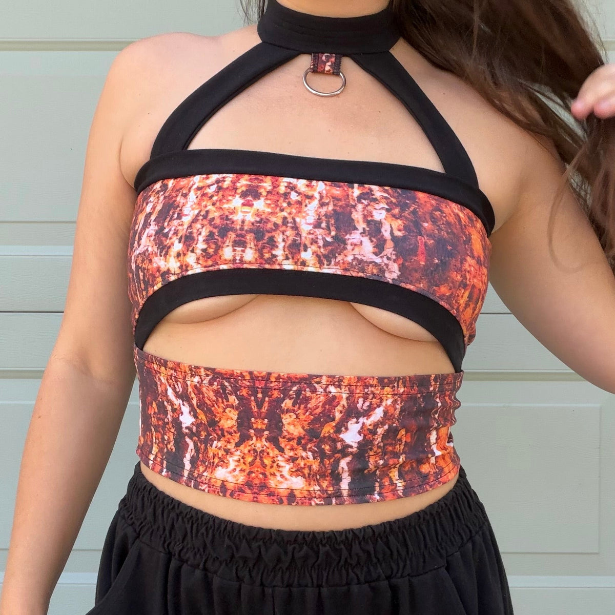 Cutout Choker Top M/L