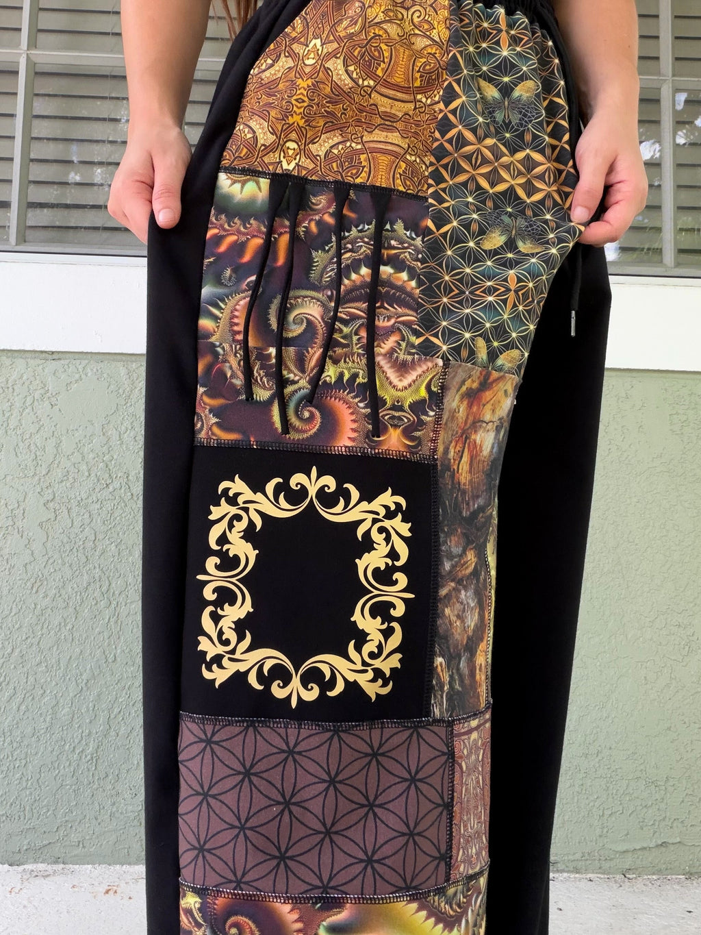 Patchwork Pants XS-XL ✨