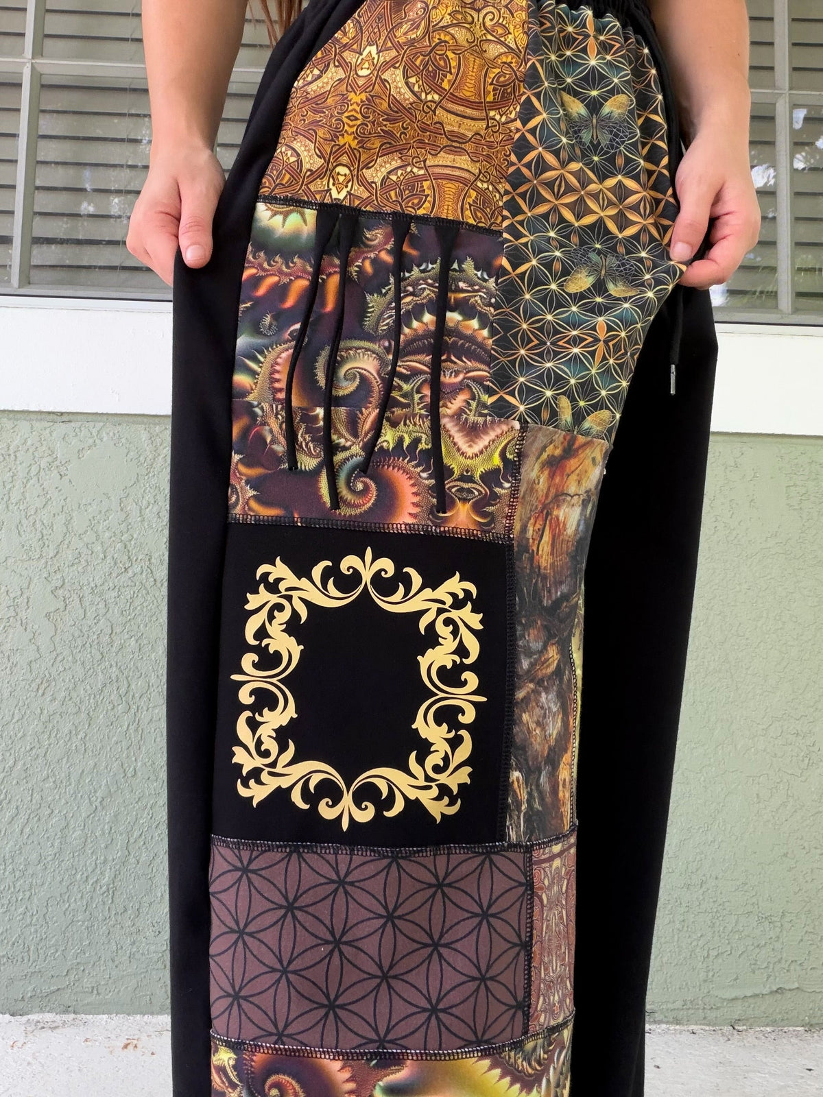 Patchwork Pants XS-XL ✨