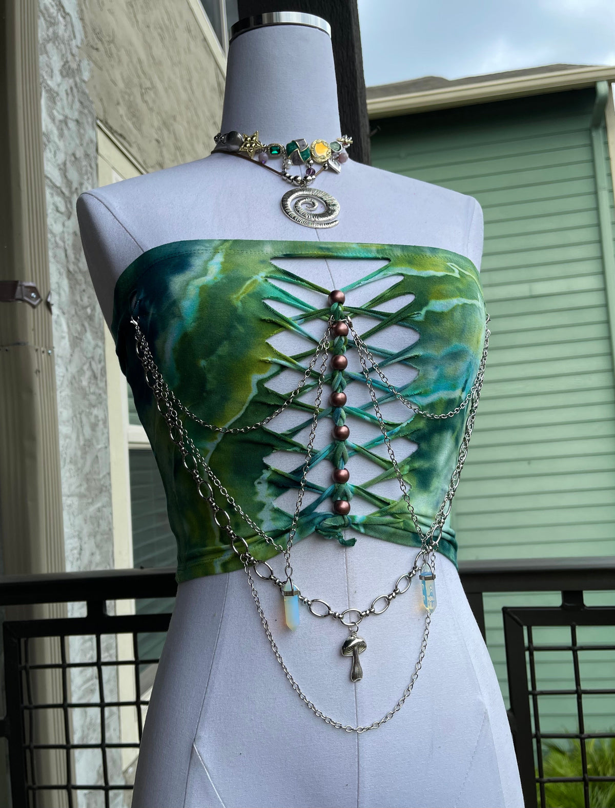 Luna Jewelry Tube Top (ᴍᴀᴅᴇ ᴛᴏ ᴏʀᴅᴇʀ)