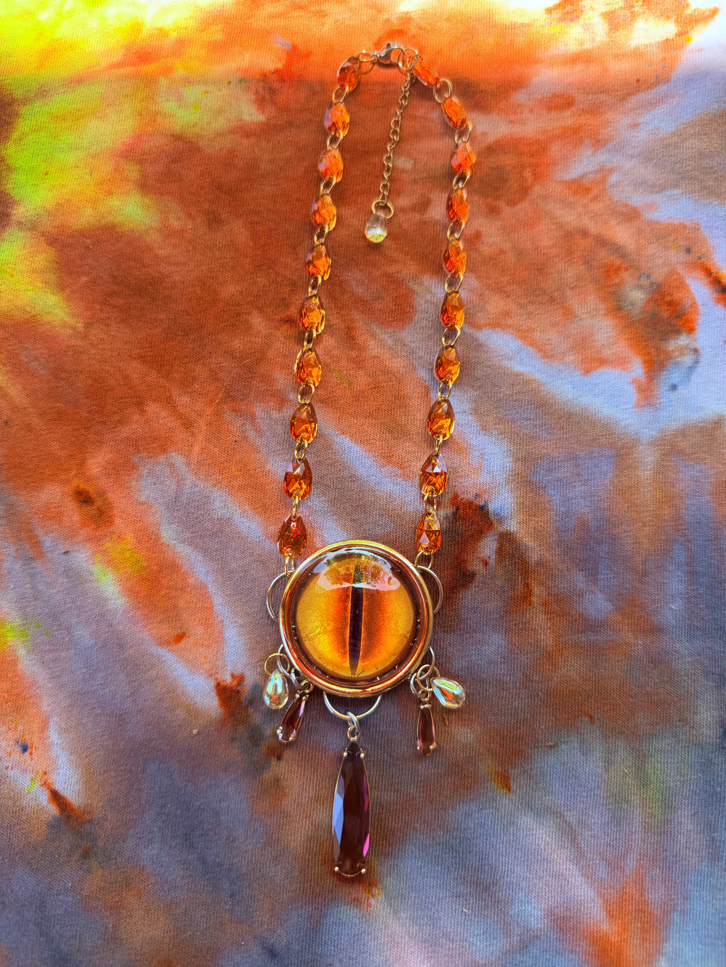 All Knowing - Dragon Eye Portal Necklace