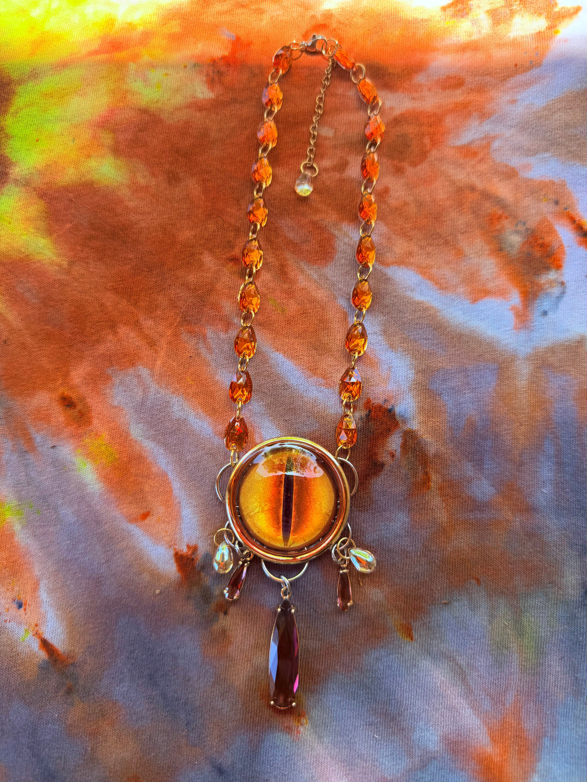 All Knowing - Dragon Eye Portal Necklace