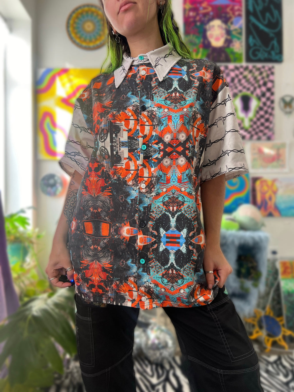 button up