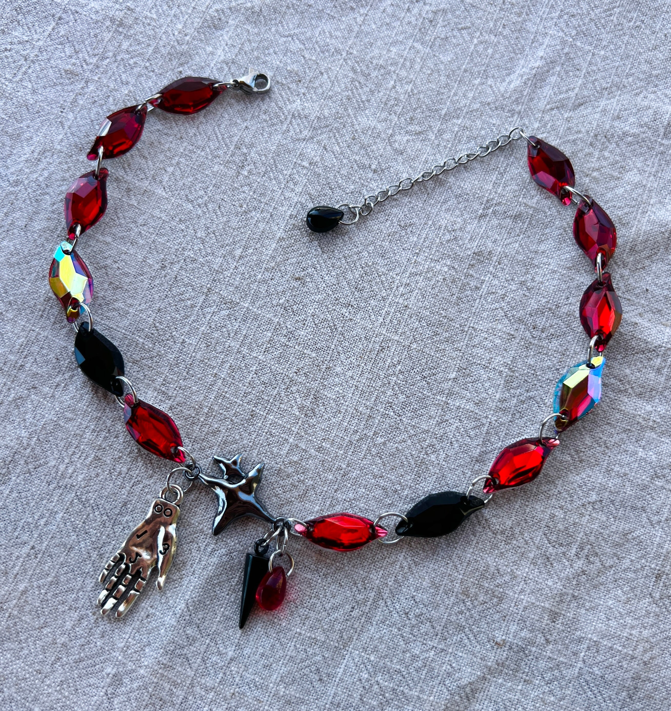 Dark Arts - Resin Crystal Choker